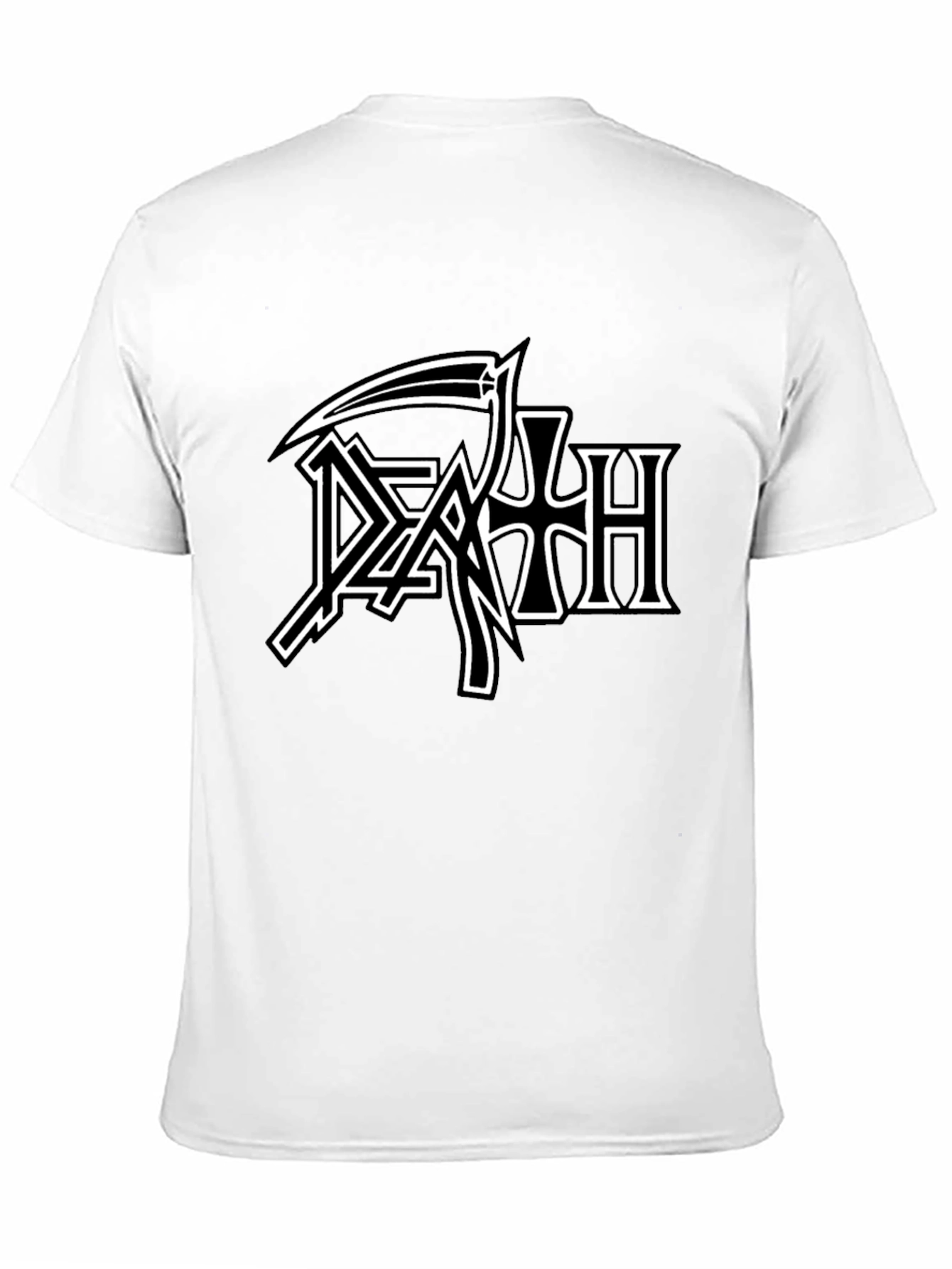 Death Band Logo Black T-Shirt - Metal Music Tee