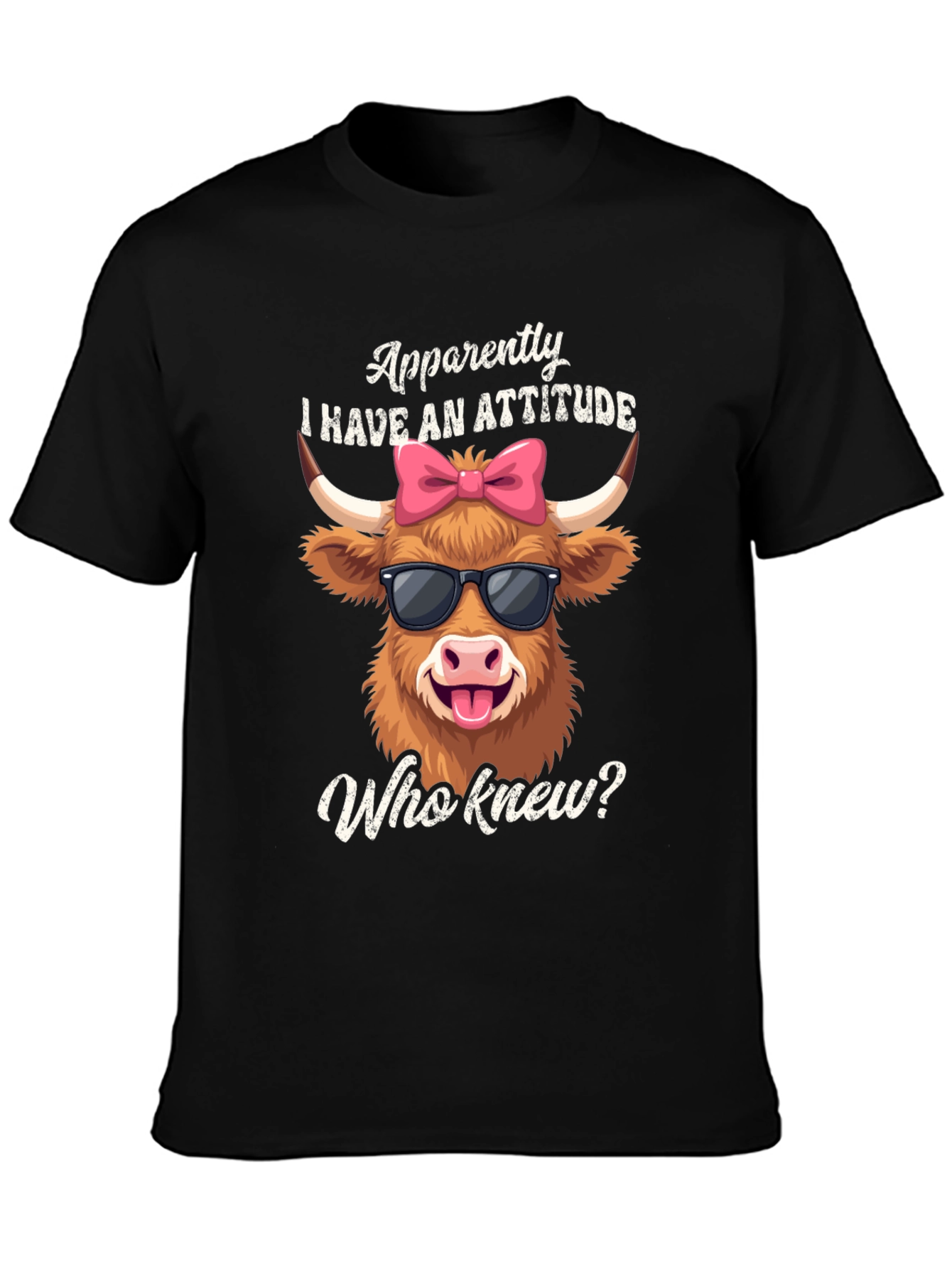 Attitude Cow T-Shirt