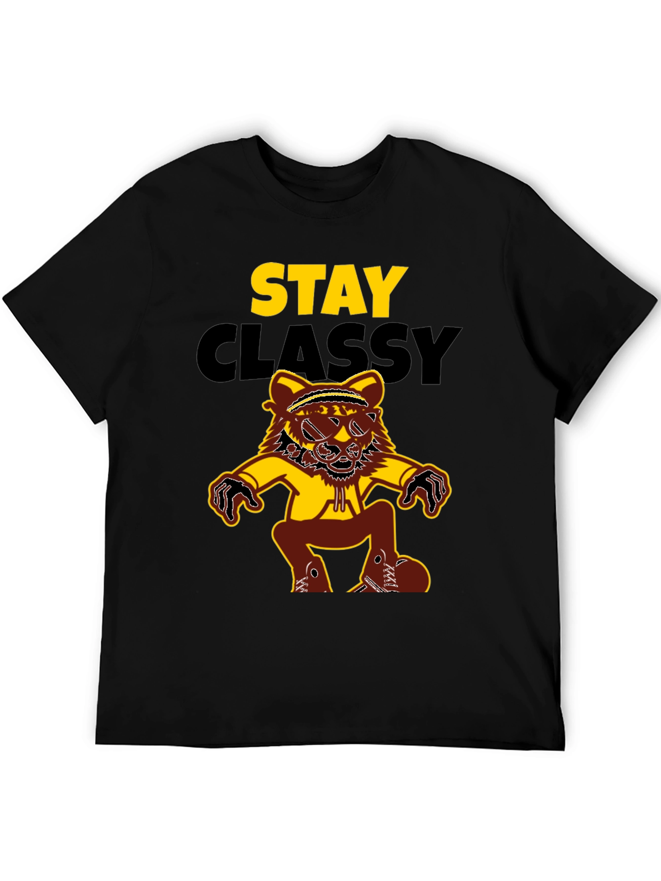 Stay Classy Graphic Tee - Funny Animal T-Shirt
