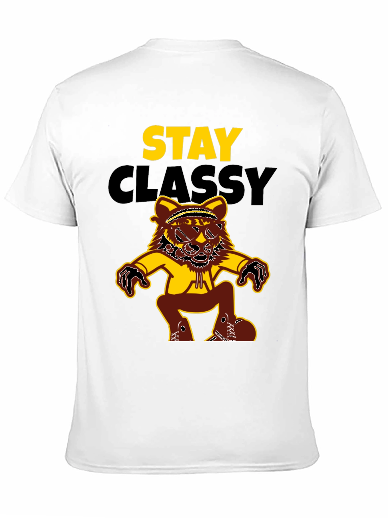 Stay Classy Graphic Tee - Funny Animal T-Shirt