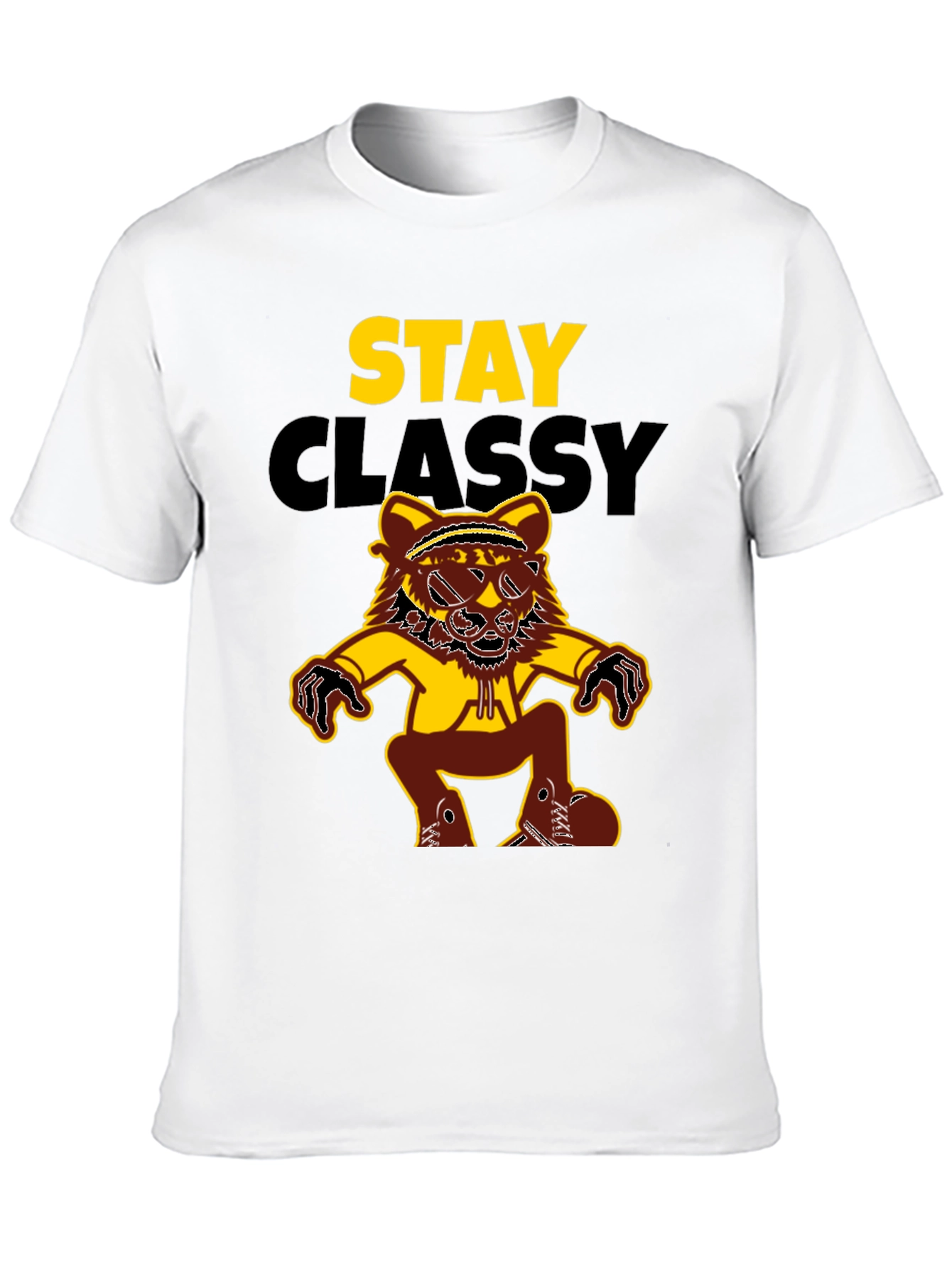 Stay Classy Graphic Tee - Funny Animal T-Shirt
