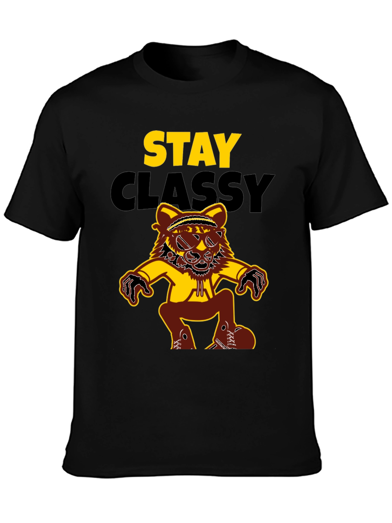 Stay Classy Graphic Tee - Funny Animal T-Shirt