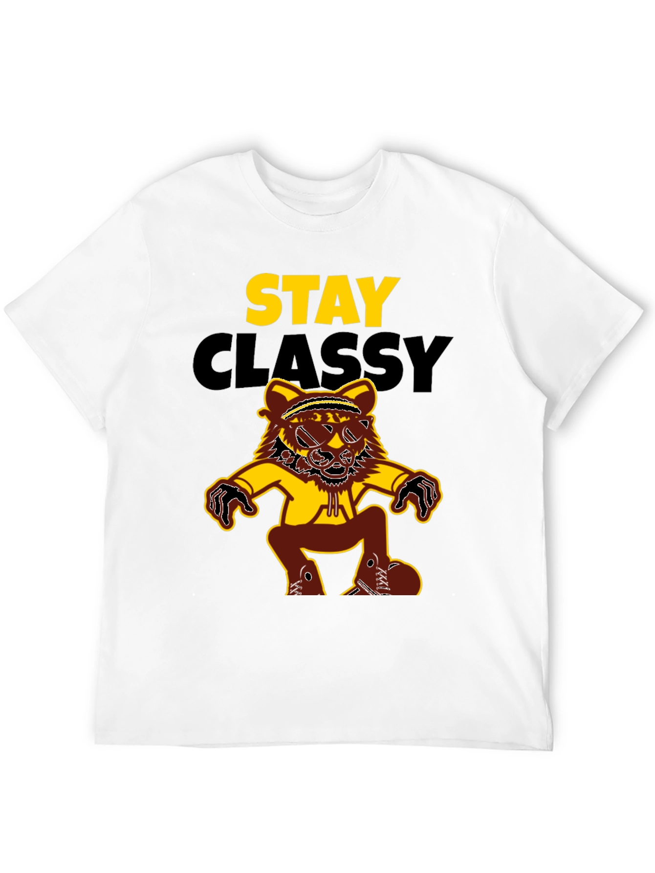 Stay Classy Graphic Tee - Funny Animal T-Shirt