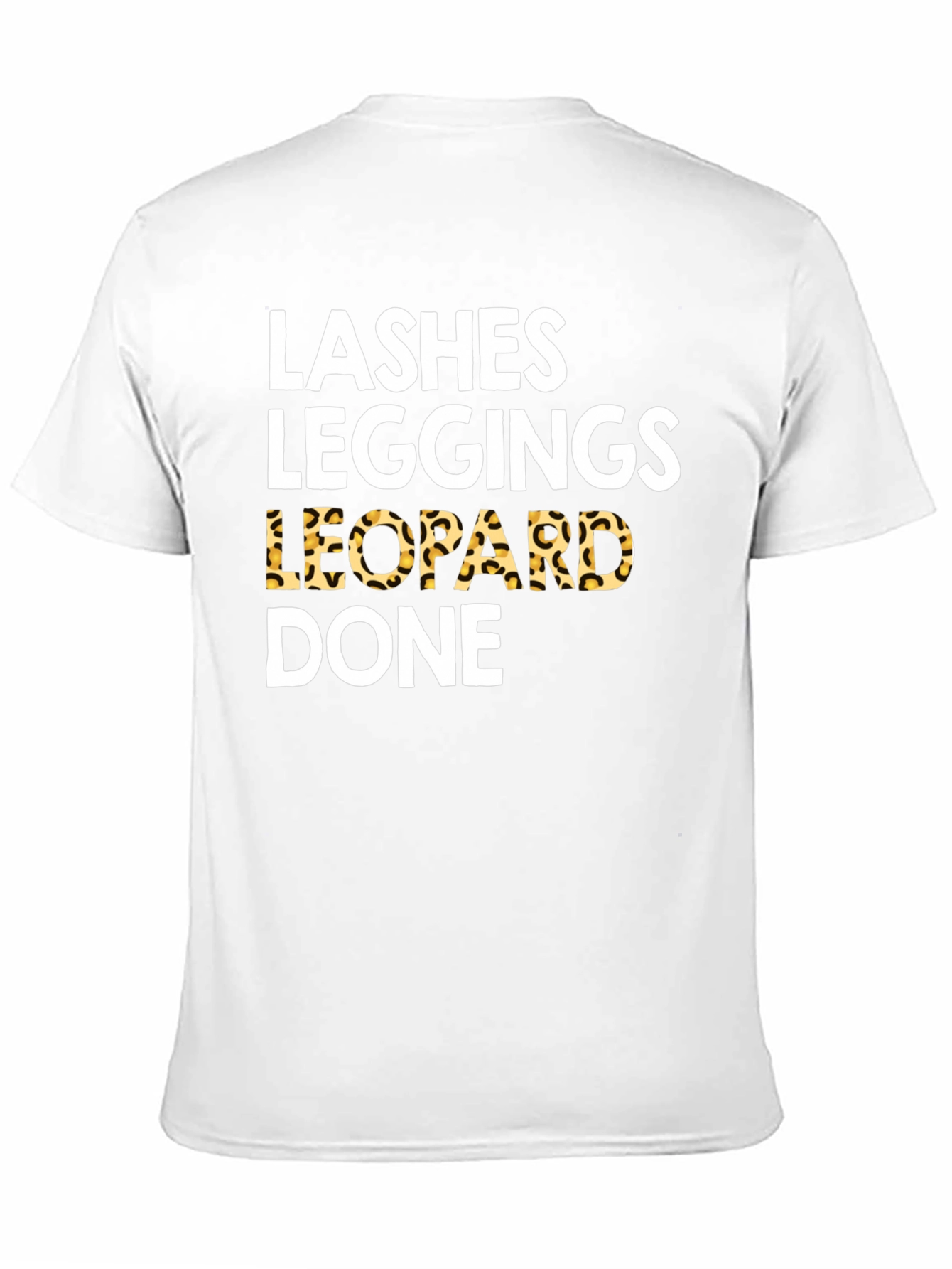 Lashes Leggings Leopard Done Tee