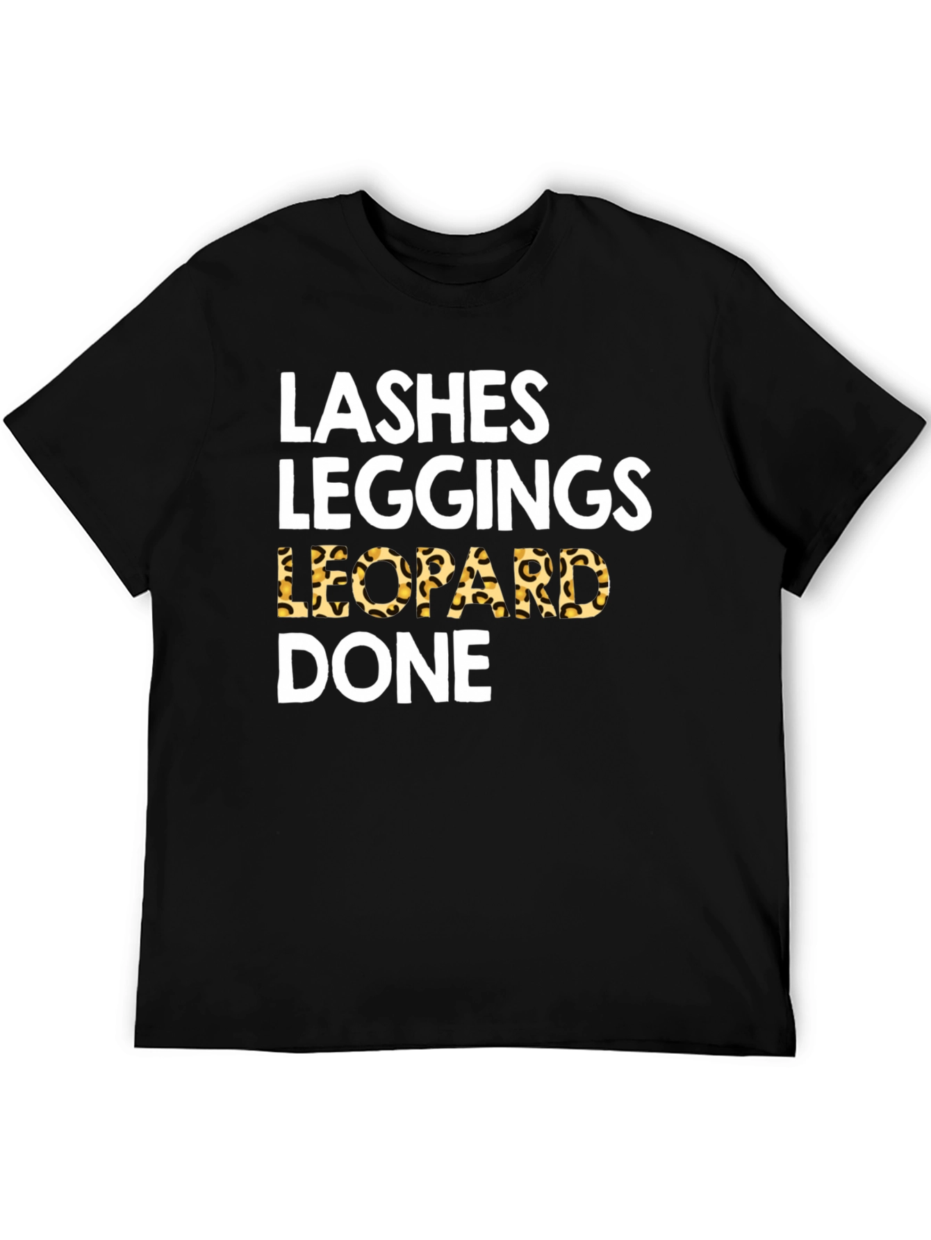 Lashes Leggings Leopard Done Tee