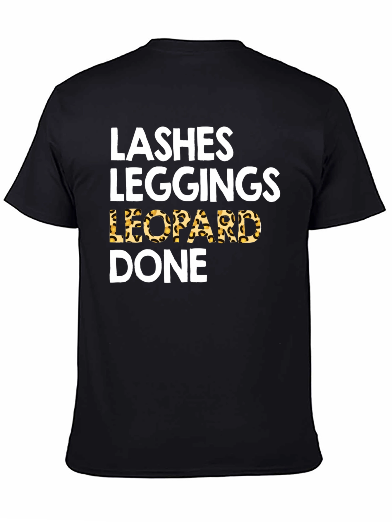 Lashes Leggings Leopard Done Tee