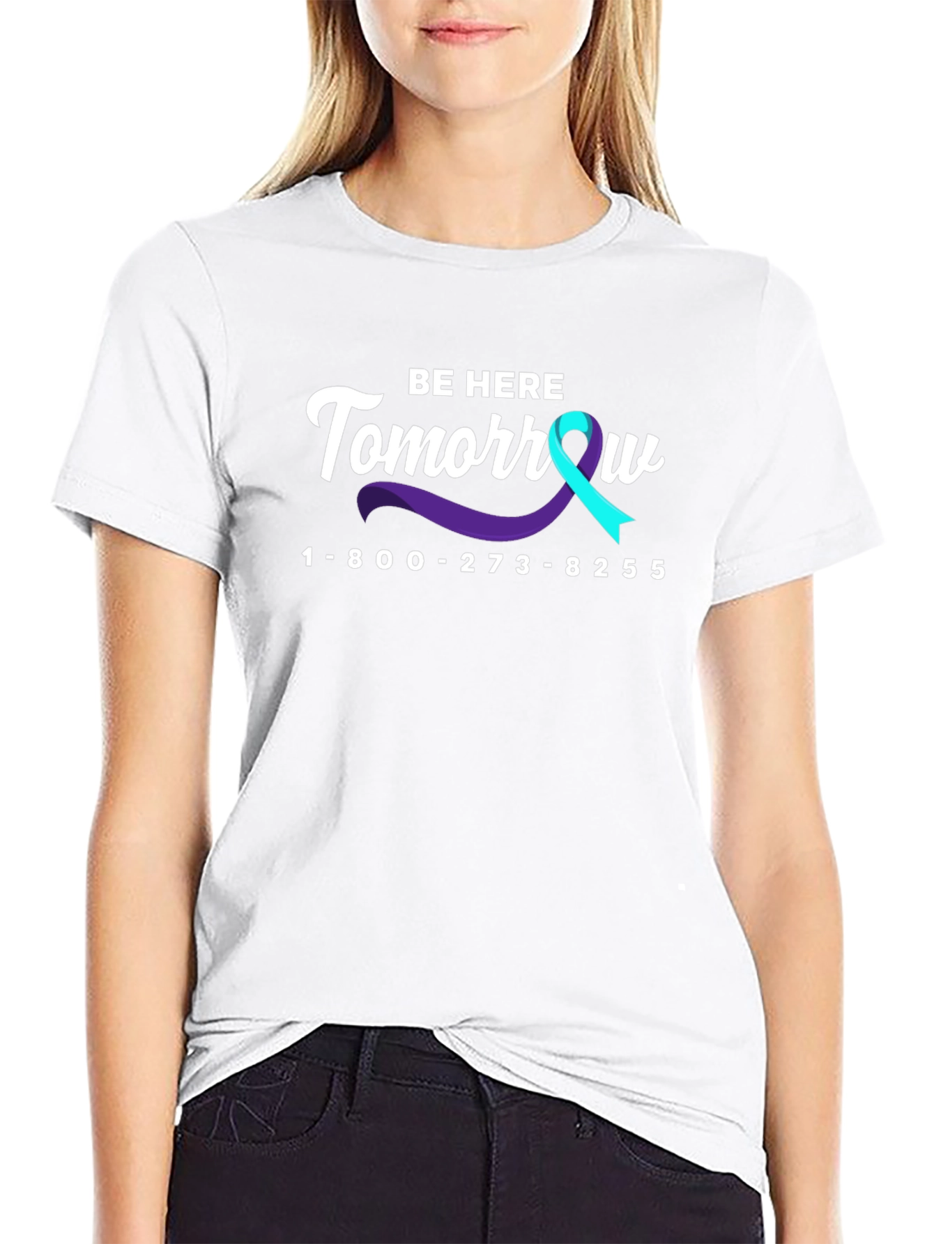 Be Here Tomorrow Suicide Awareness T-Shirt