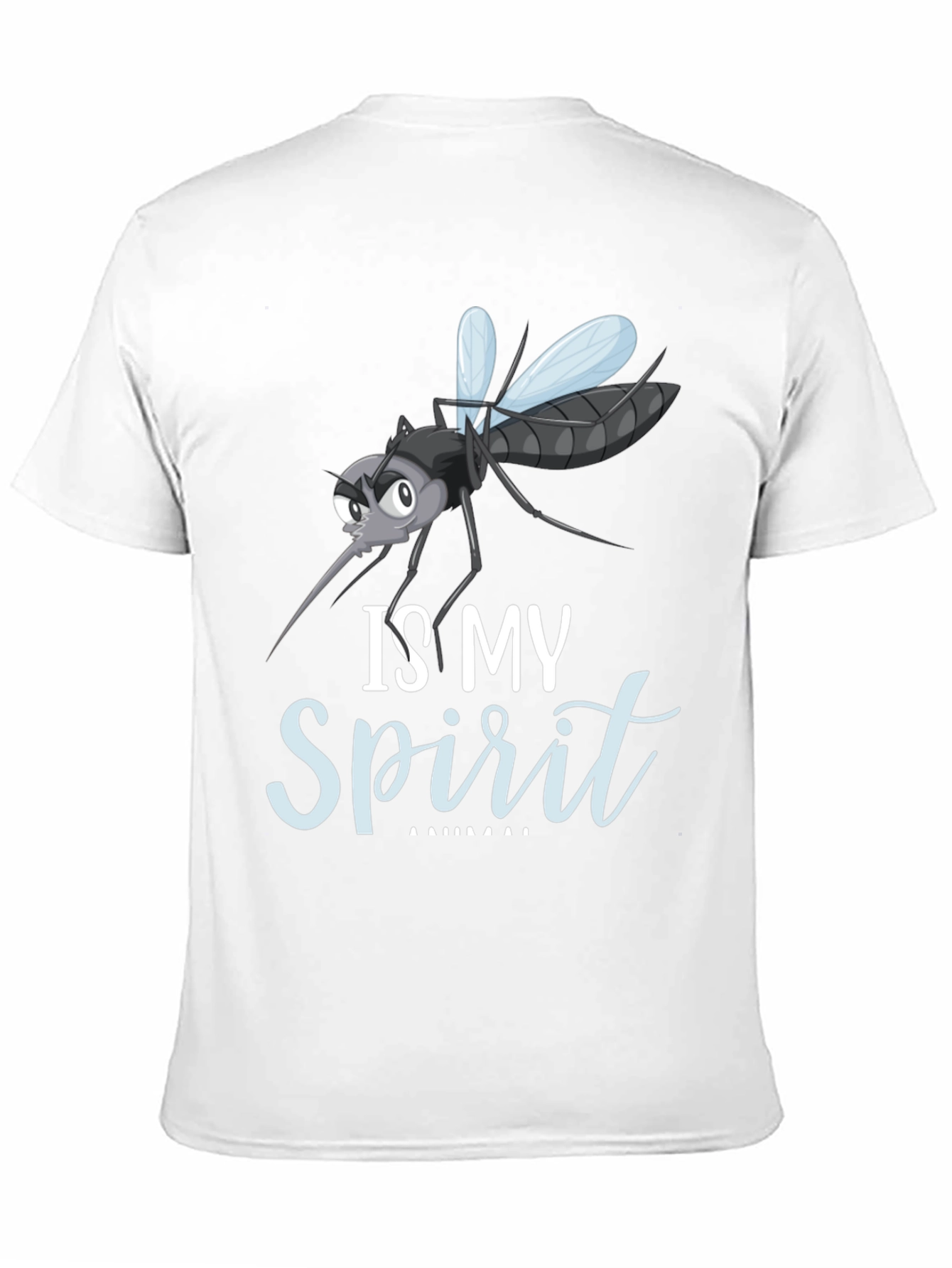 Mosquito Spirit Animal Funny Graphic T-Shirt