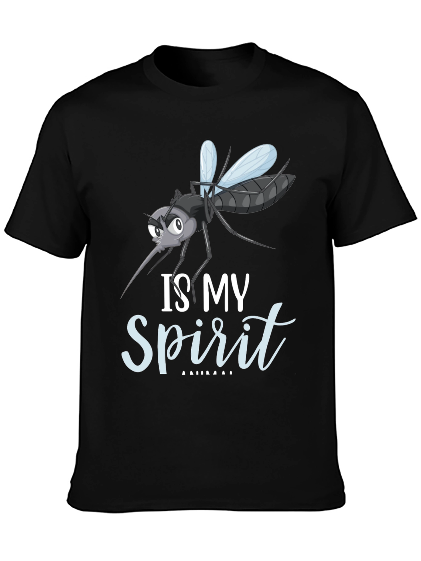 Mosquito Spirit Animal Funny Graphic T-Shirt