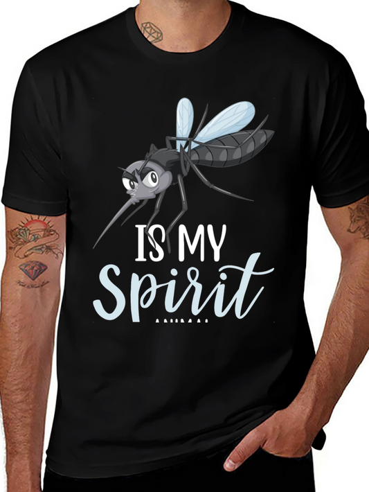 Mosquito Spirit Animal Funny Graphic T-Shirt