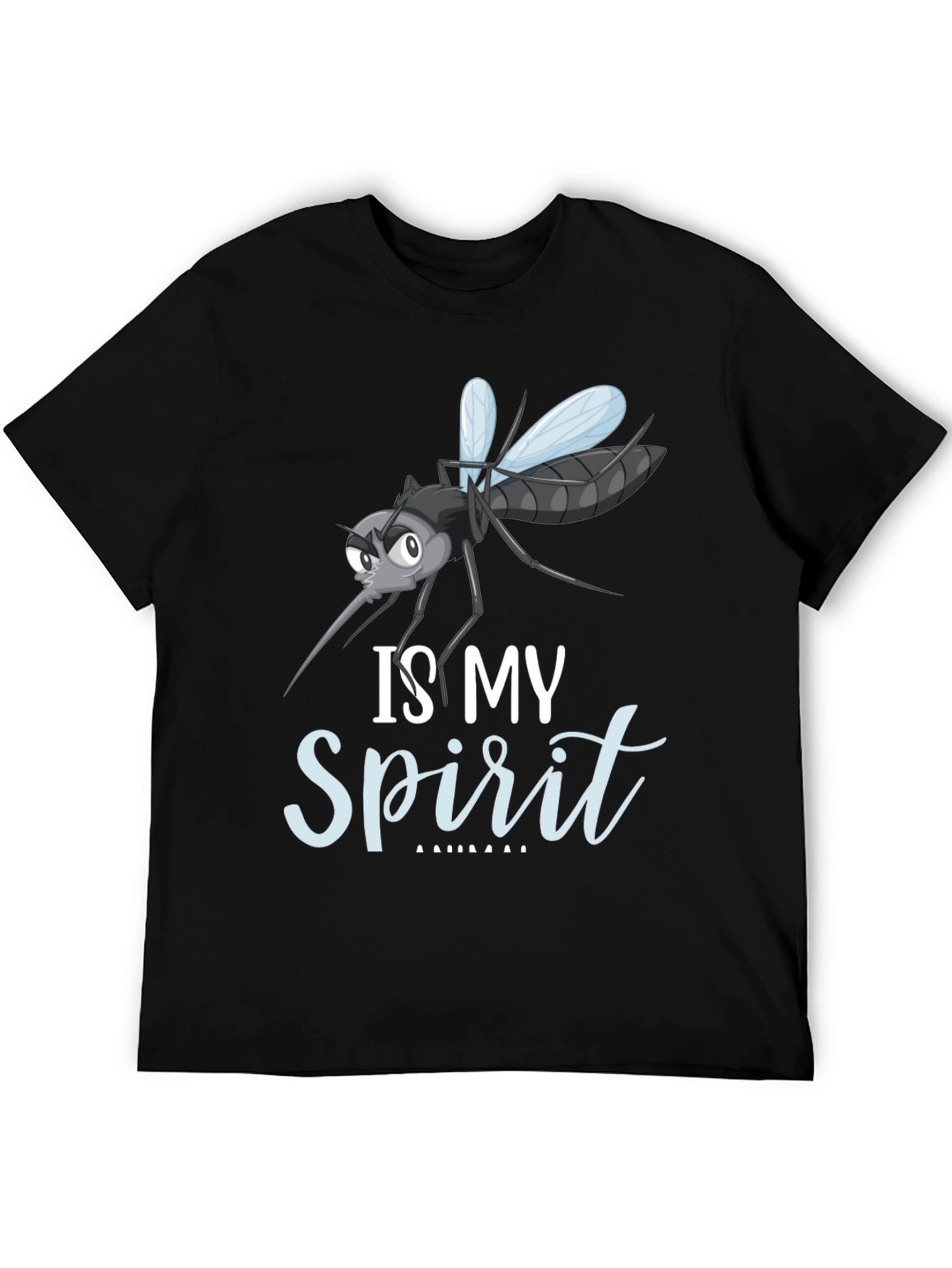 Mosquito Spirit Animal Funny Graphic T-Shirt