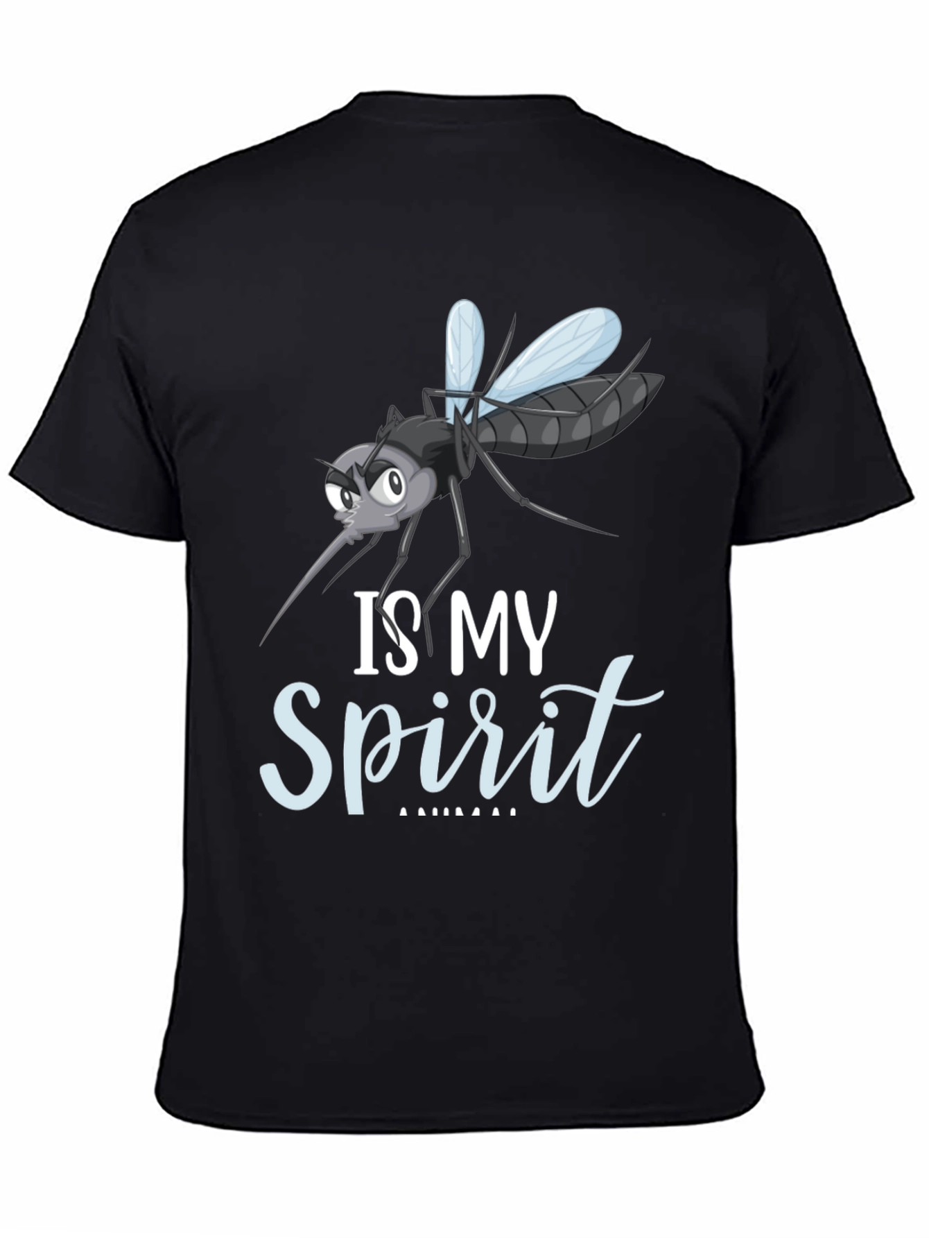Mosquito Spirit Animal Funny Graphic T-Shirt