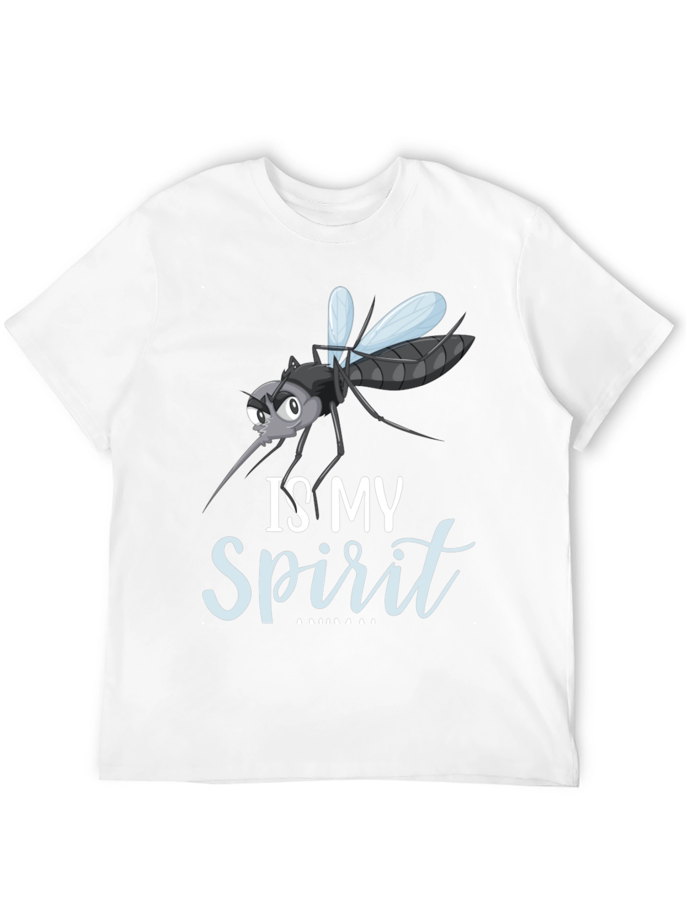 Mosquito Spirit Animal Funny Graphic T-Shirt