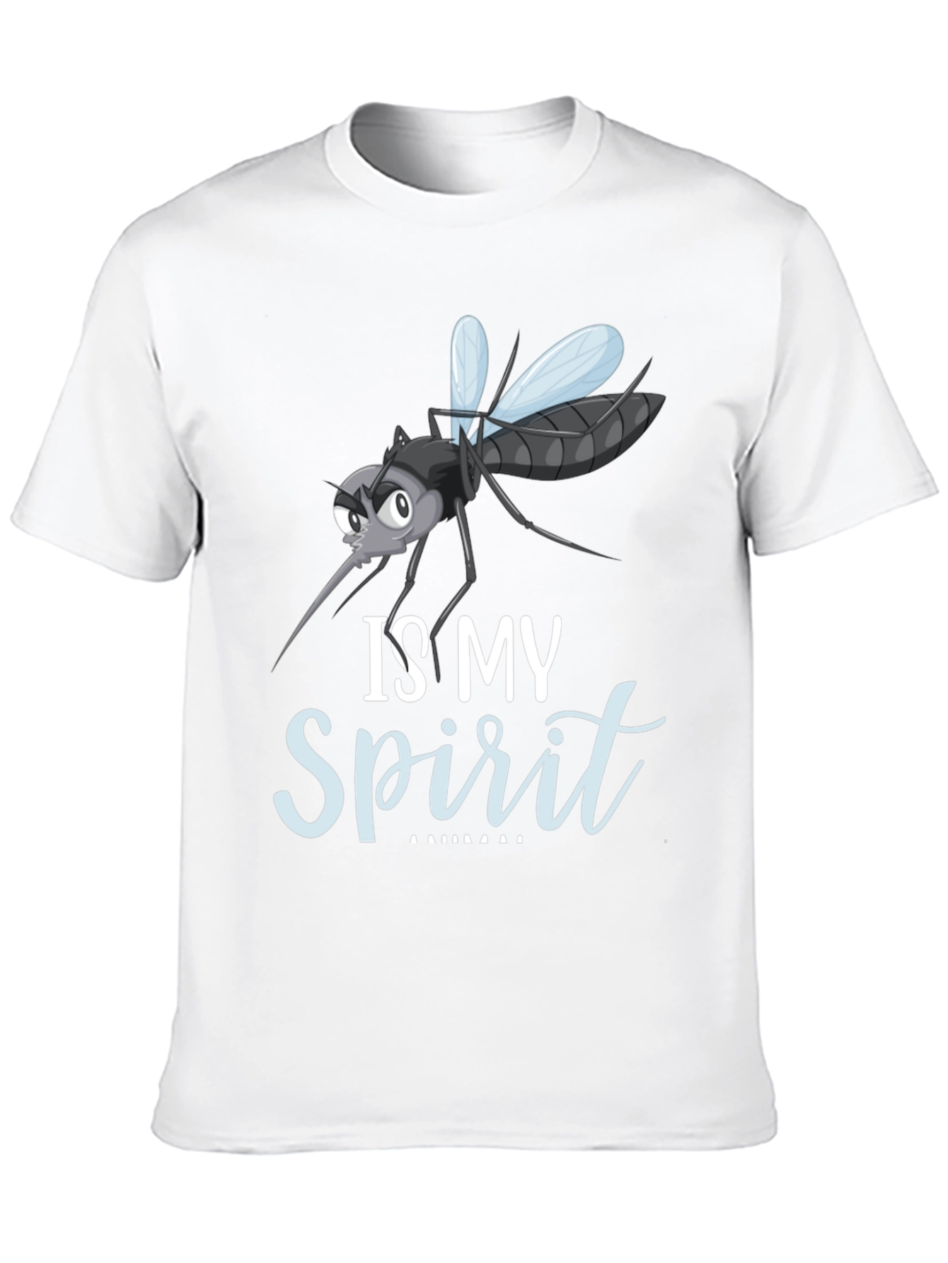 Mosquito Spirit Animal Funny Graphic T-Shirt