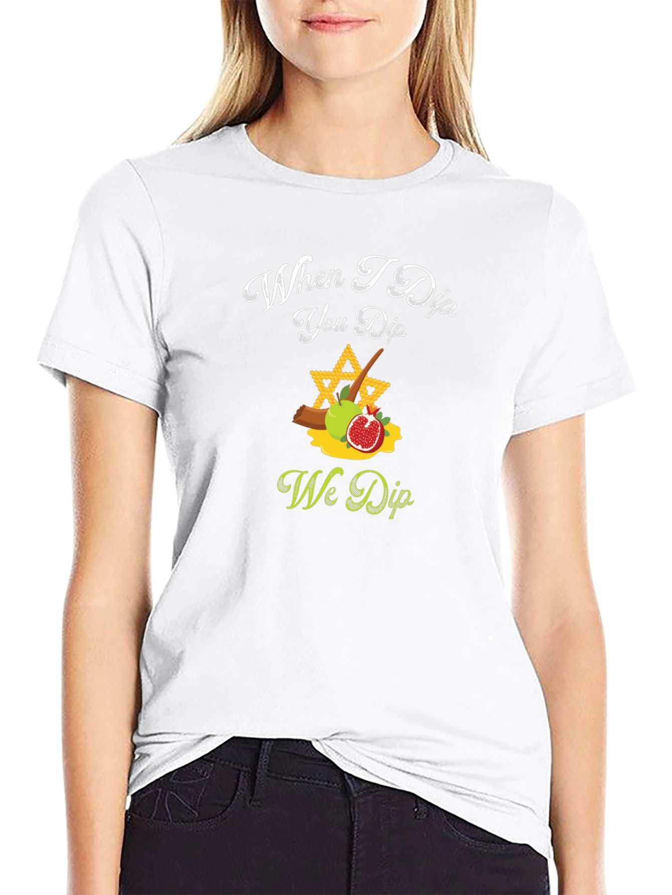 Rosh Hashanah When I Dip You Dip T-Shirt