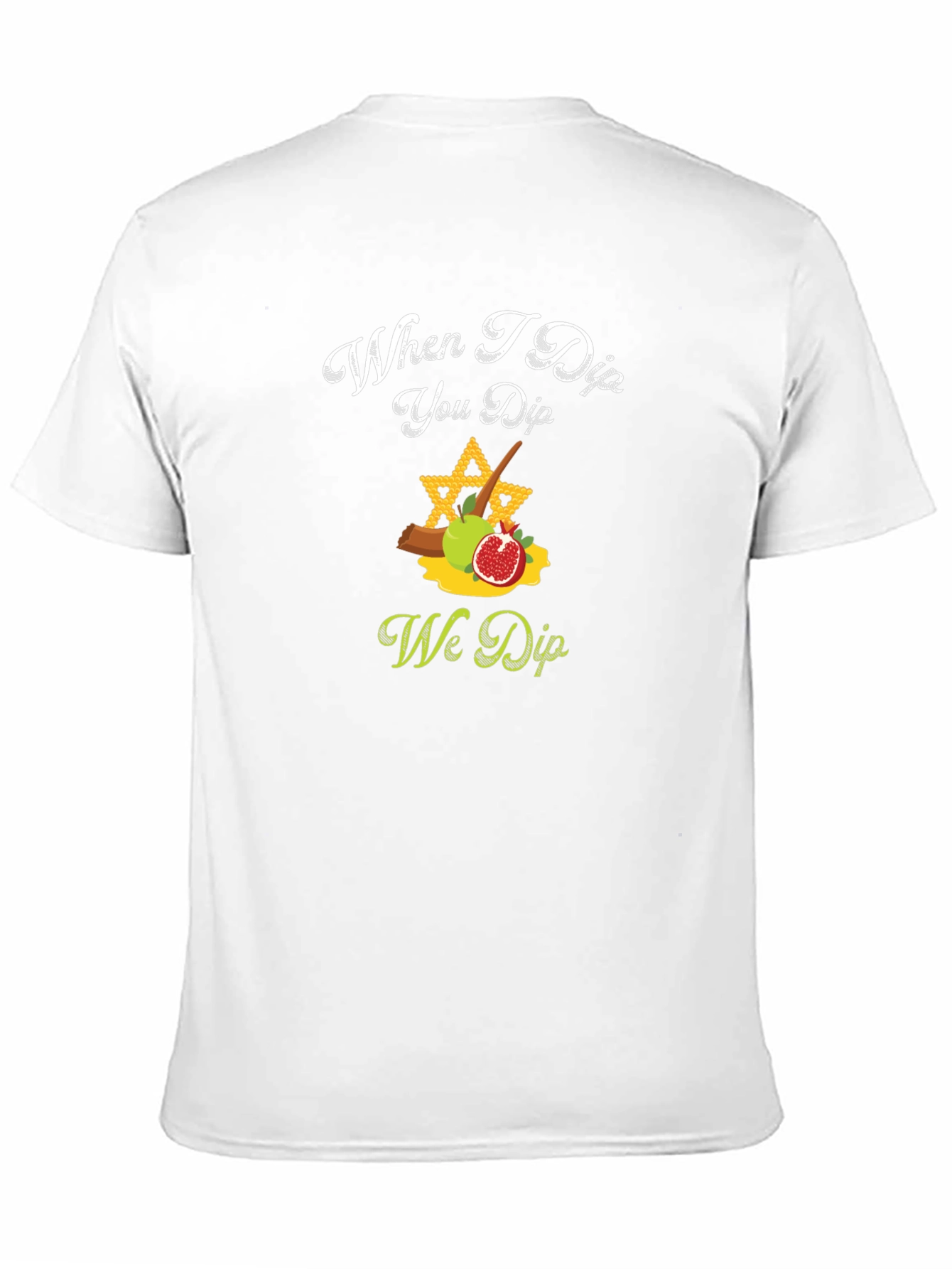 Rosh Hashanah When I Dip You Dip T-Shirt