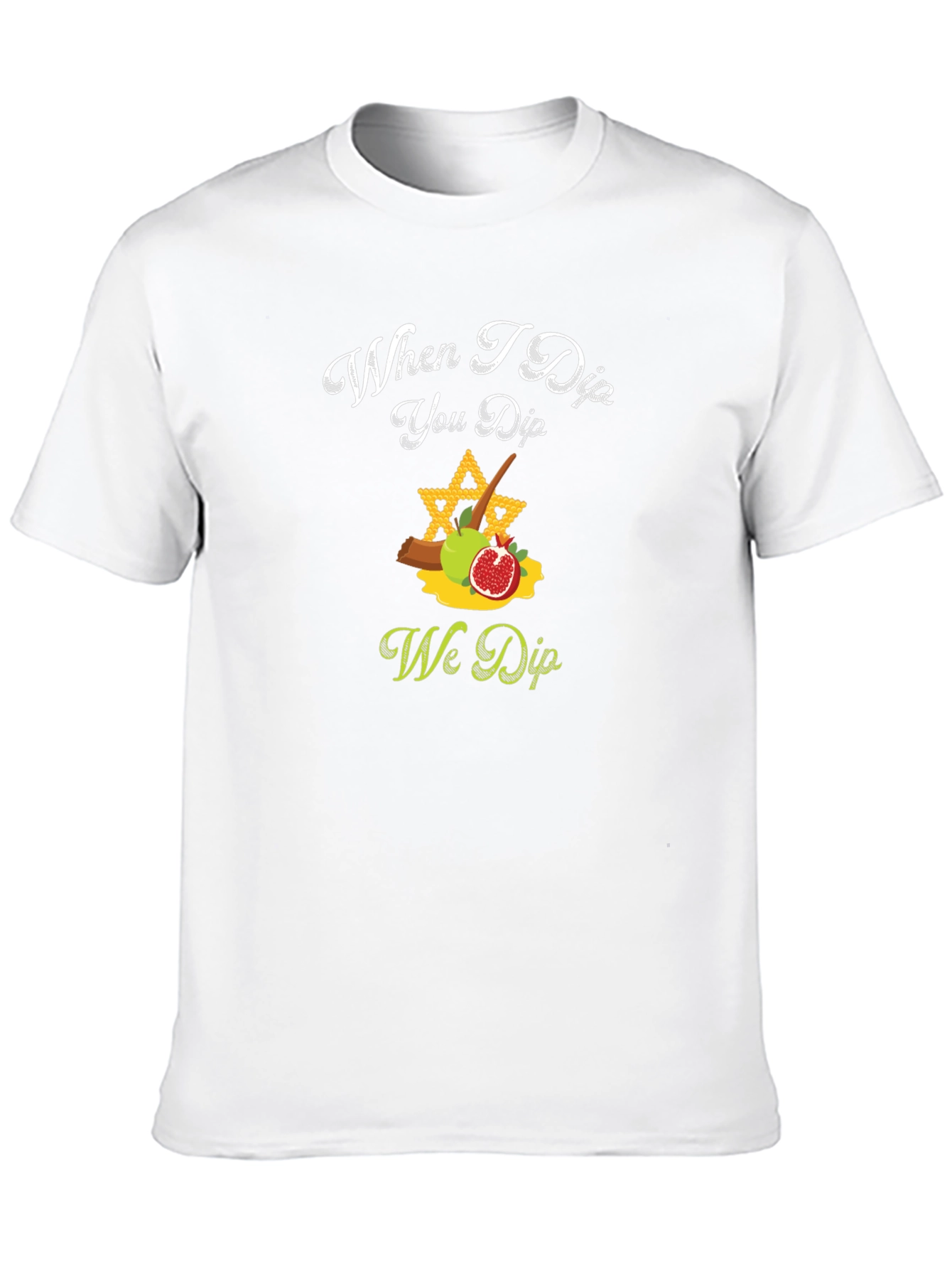 Rosh Hashanah When I Dip You Dip T-Shirt