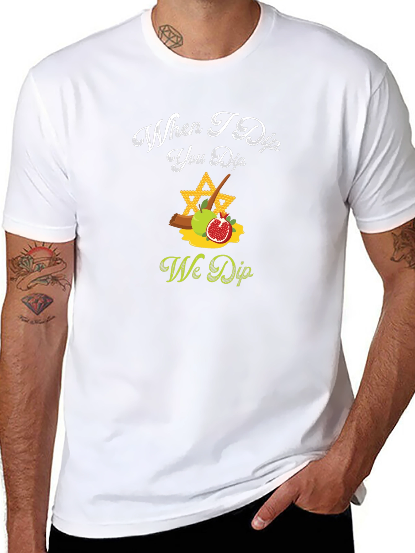 Rosh Hashanah When I Dip You Dip T-Shirt