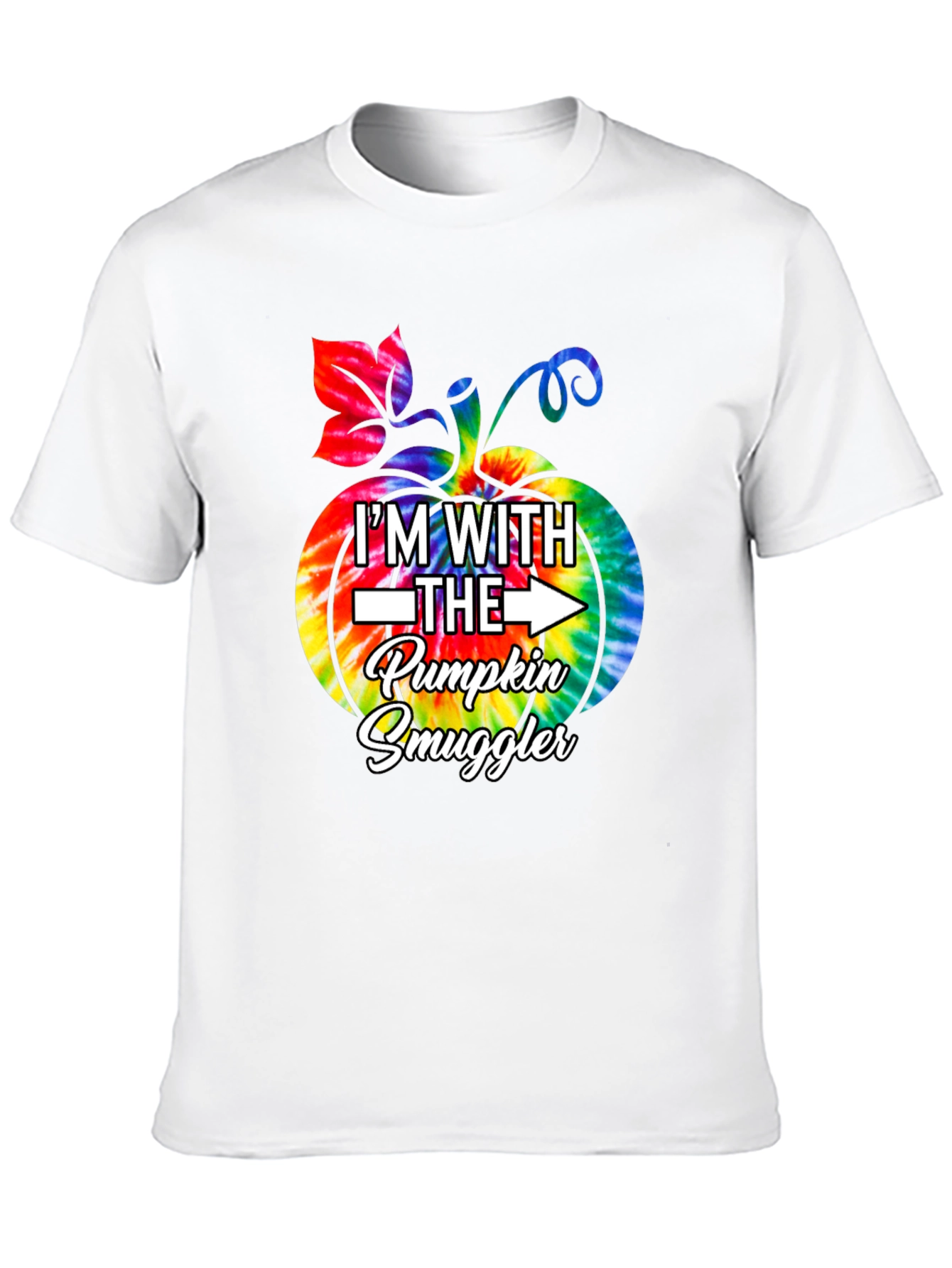 Im With The Pumpkin Smuggler T-Shirt - Black