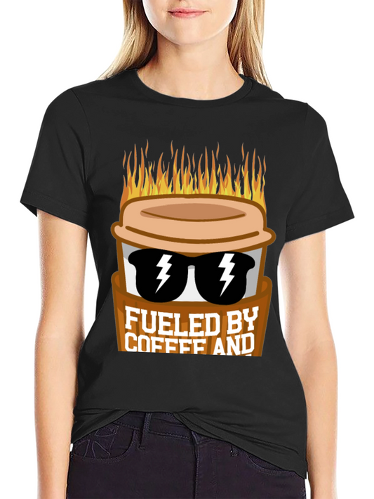 Fueled By Coffee And T-Shirt
