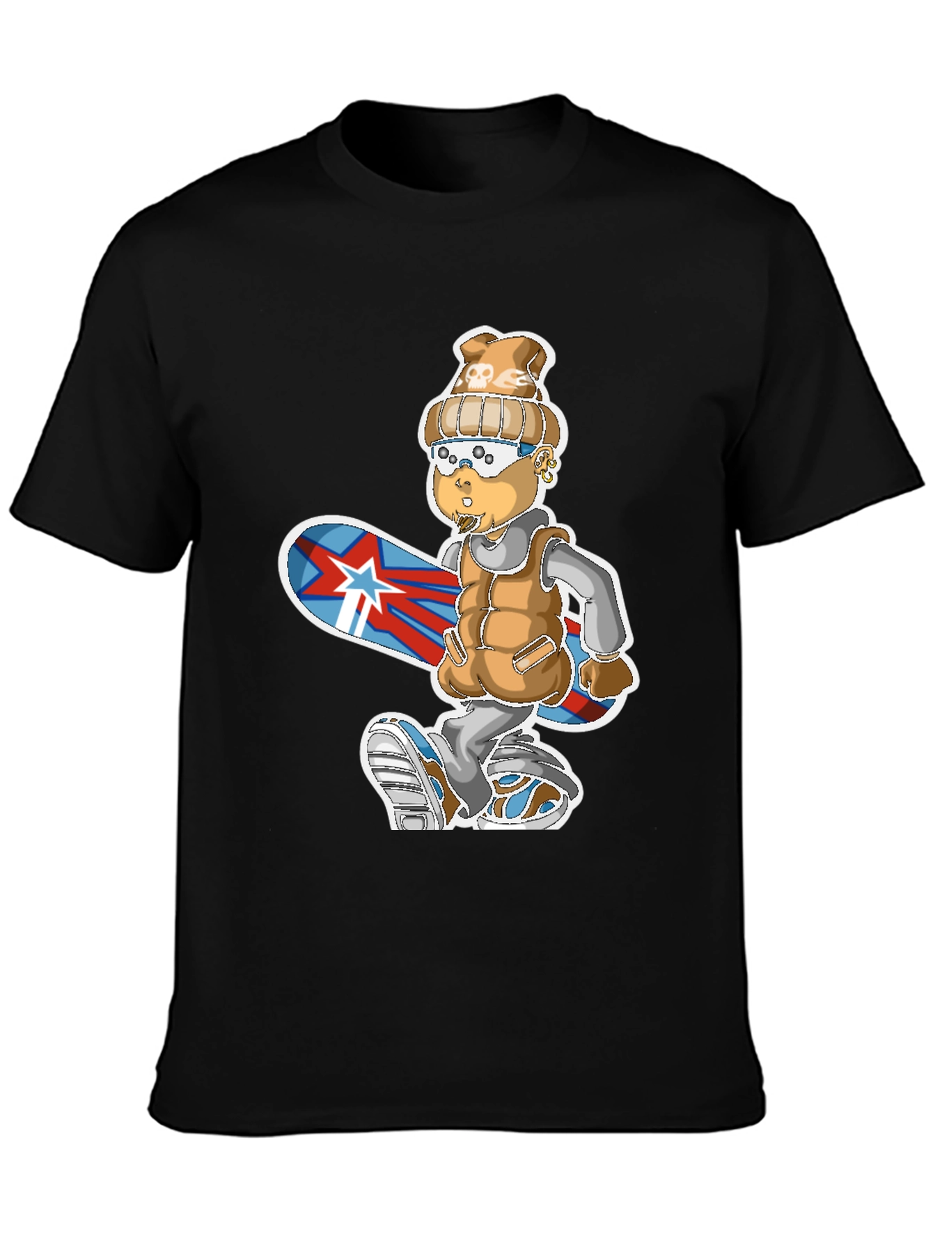 Snowboarder Graphic Tee - Urban Cool Style