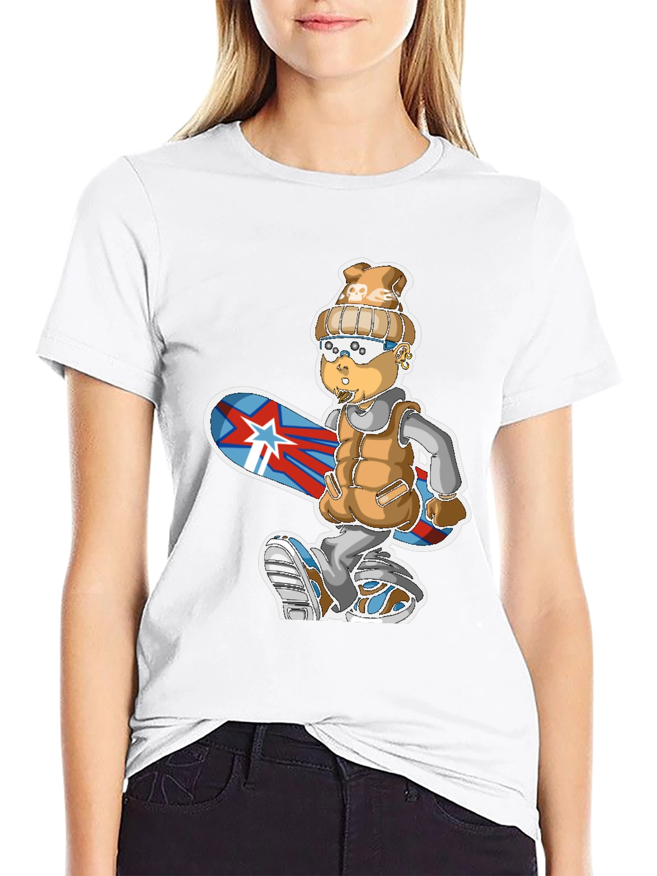 Snowboarder Graphic Tee - Urban Cool Style