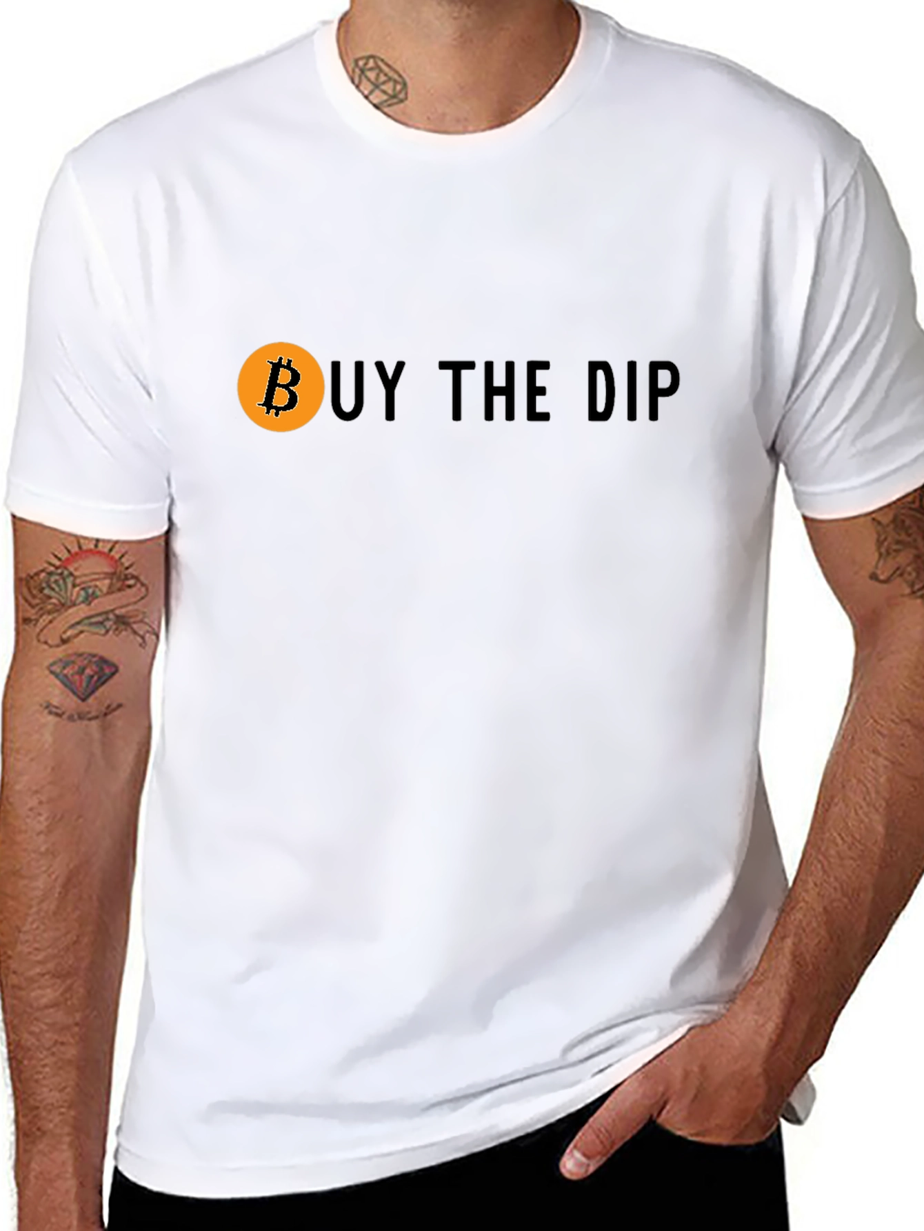 Buy the Dip Bitcoin Crypto T-Shirt