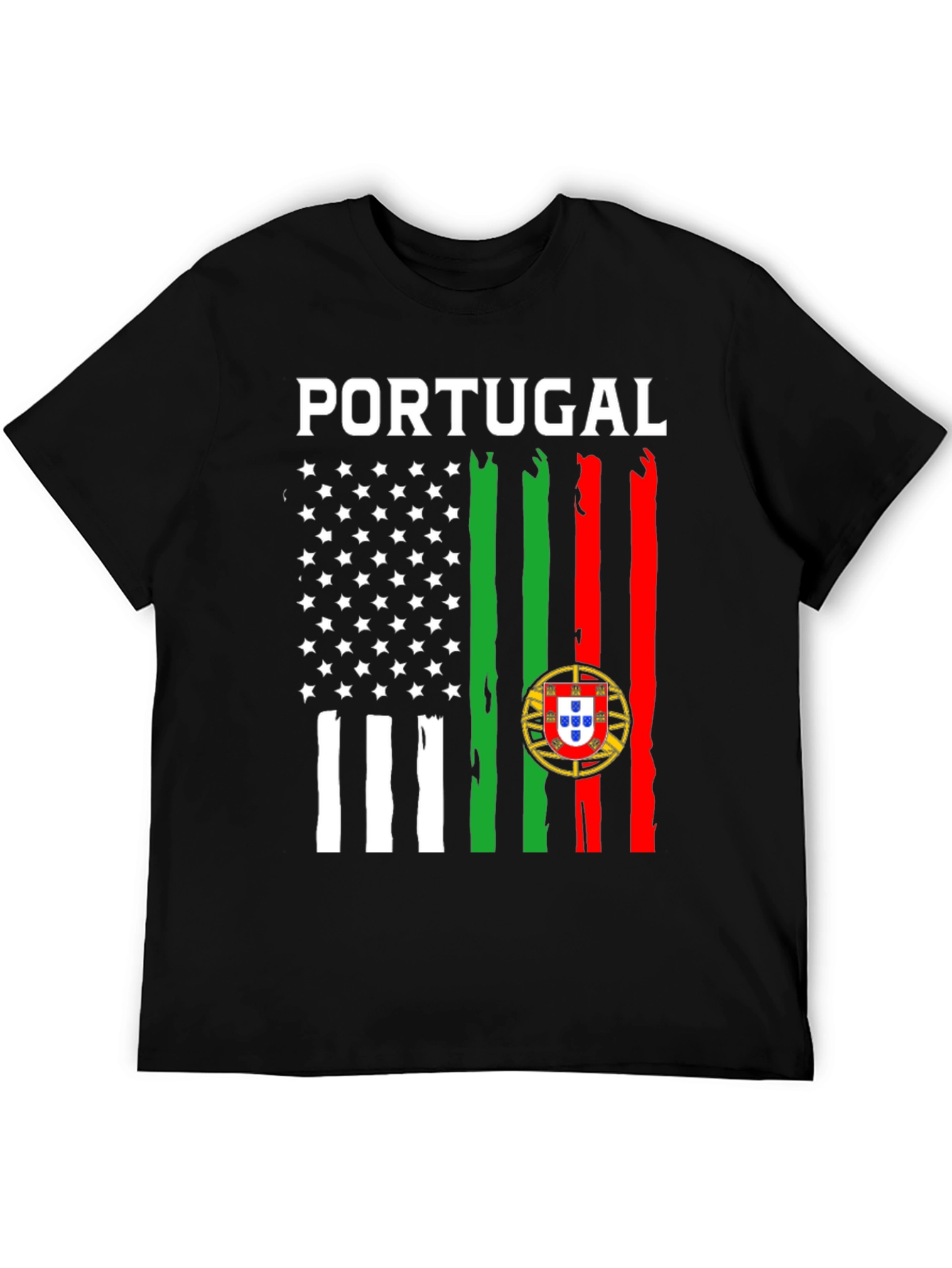 Portugal Flag Graphic T-Shirt