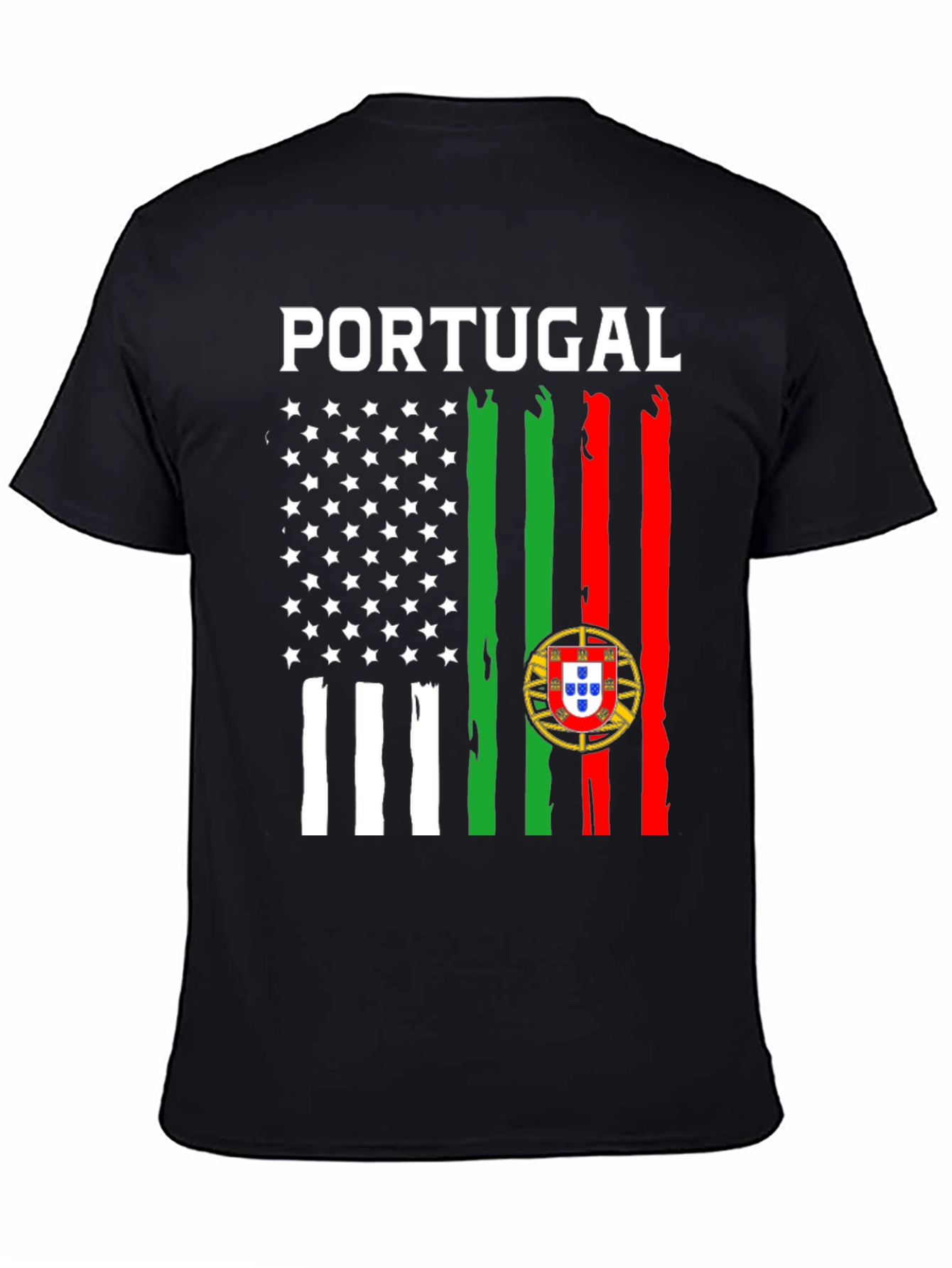 Portugal Flag Graphic T-Shirt