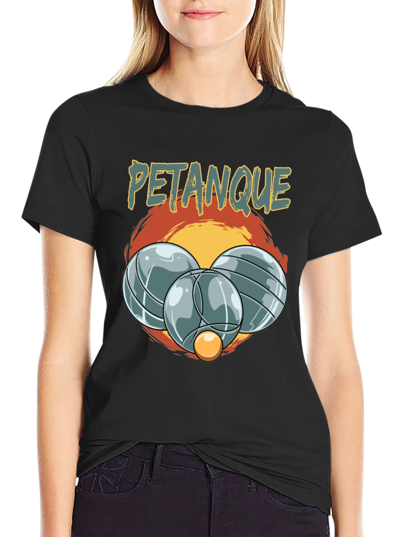 Petanque Graphic Tee - Boules Game Shirt