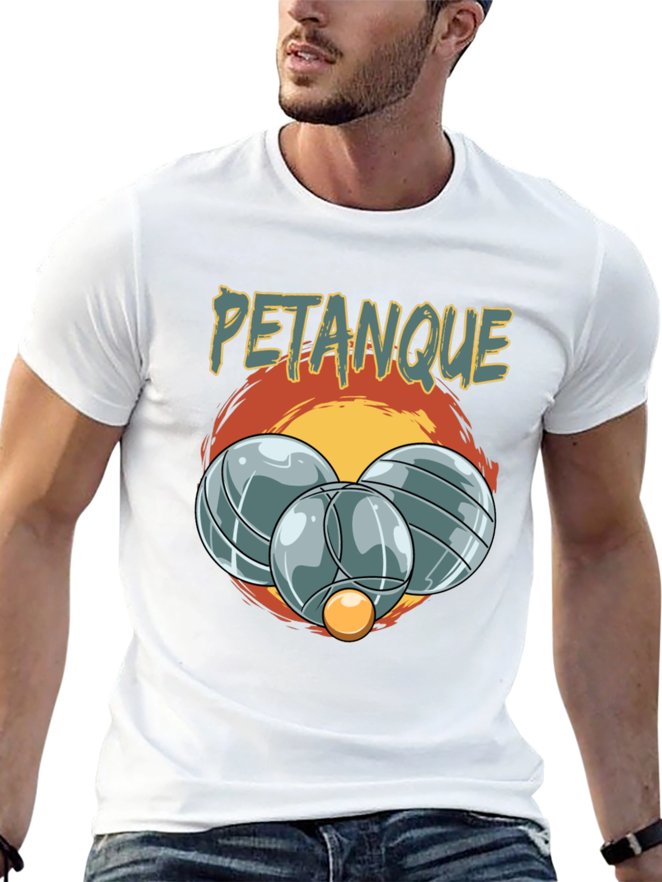 Petanque Graphic Tee - Boules Game Shirt