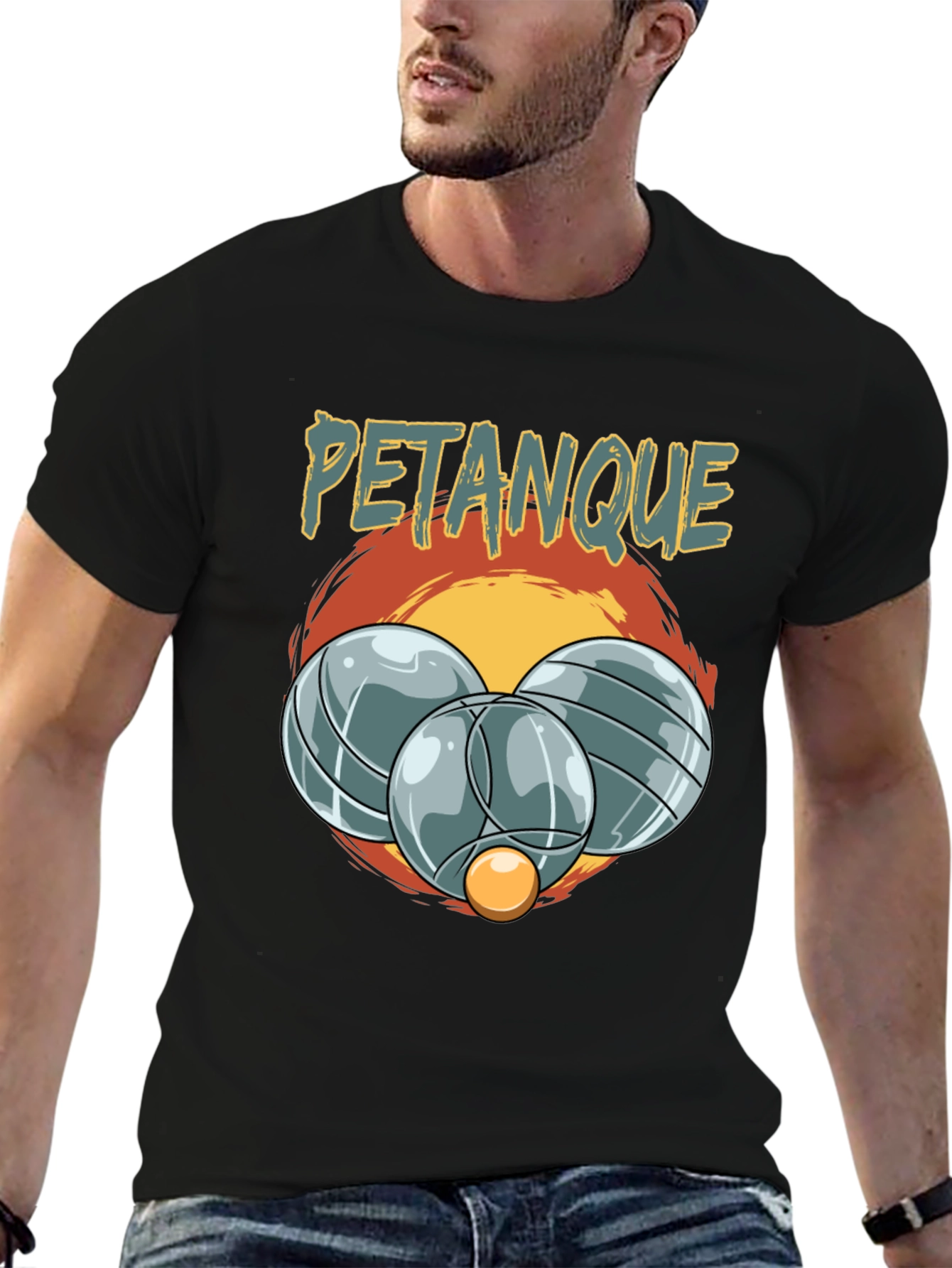 Petanque Graphic Tee - Boules Game Shirt