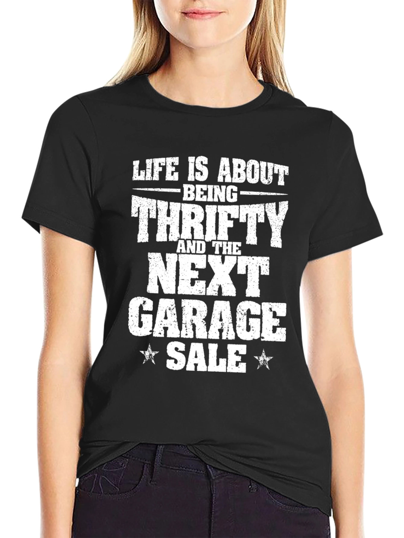 Thrifty Garage Sale Graphic Tee