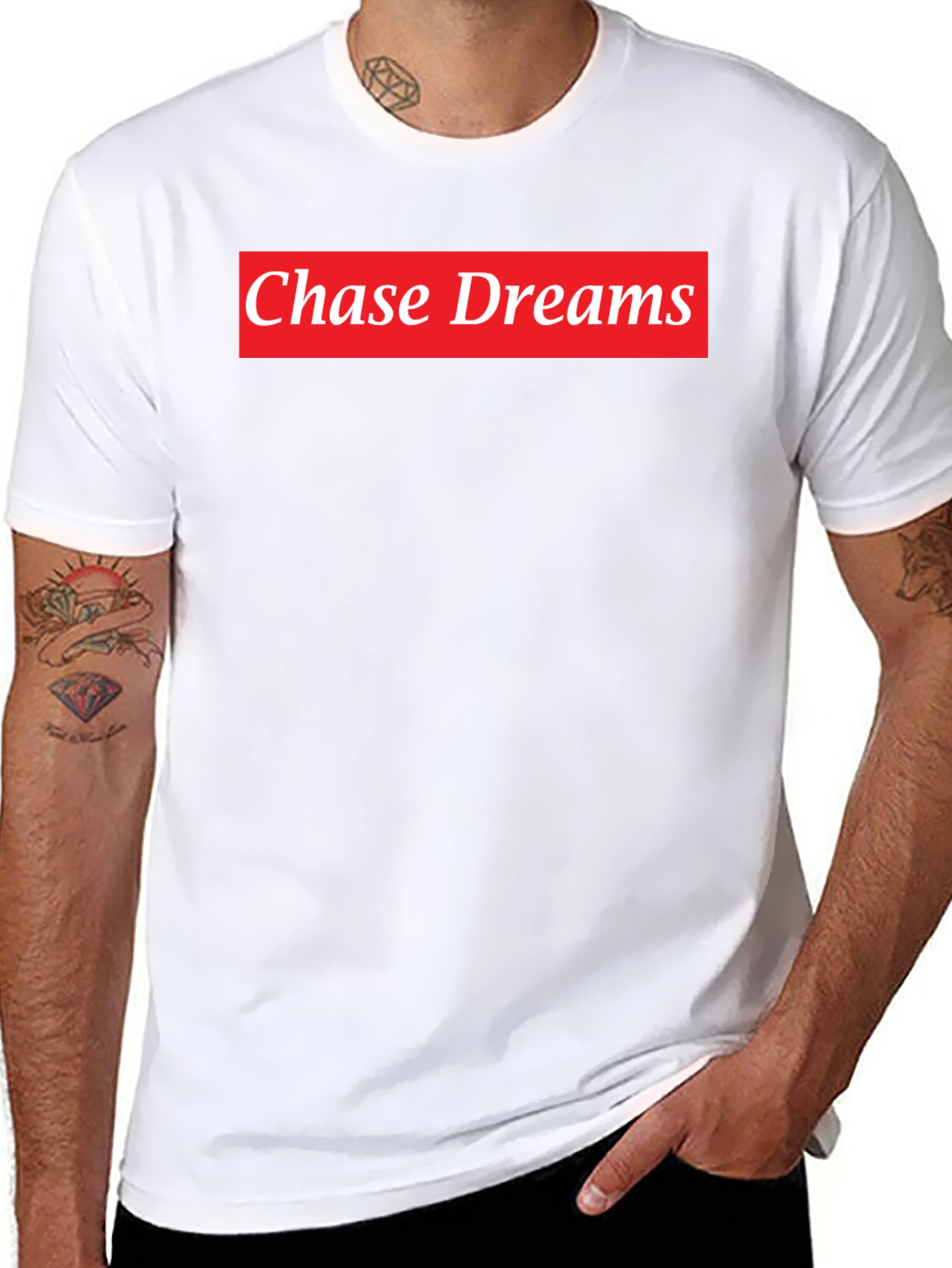 Chase Dreams Graphic Tee - Bold & Stylish