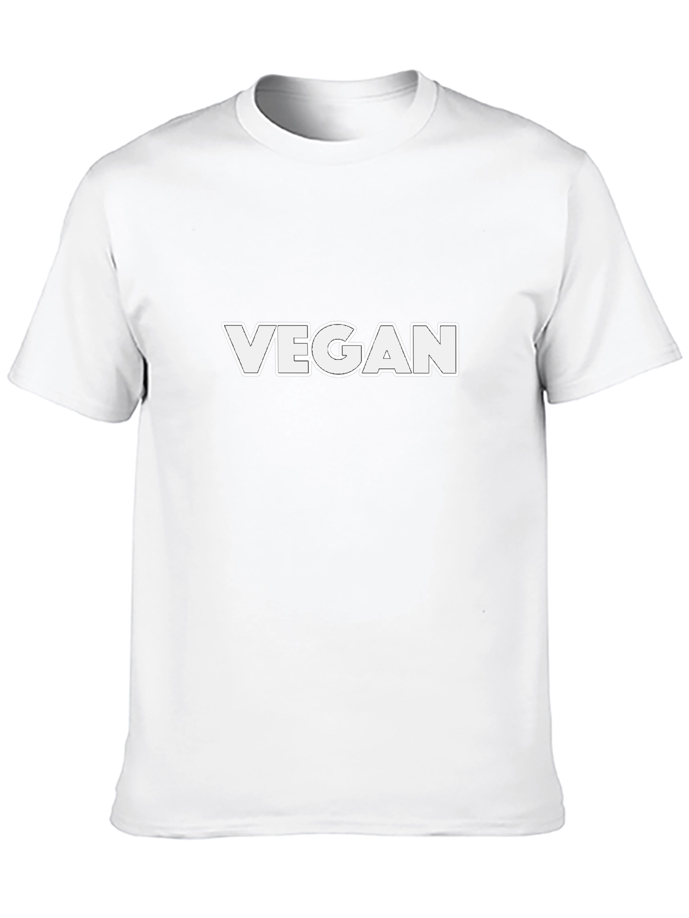 Vegan Statement Tee - Stylish & Comfortable