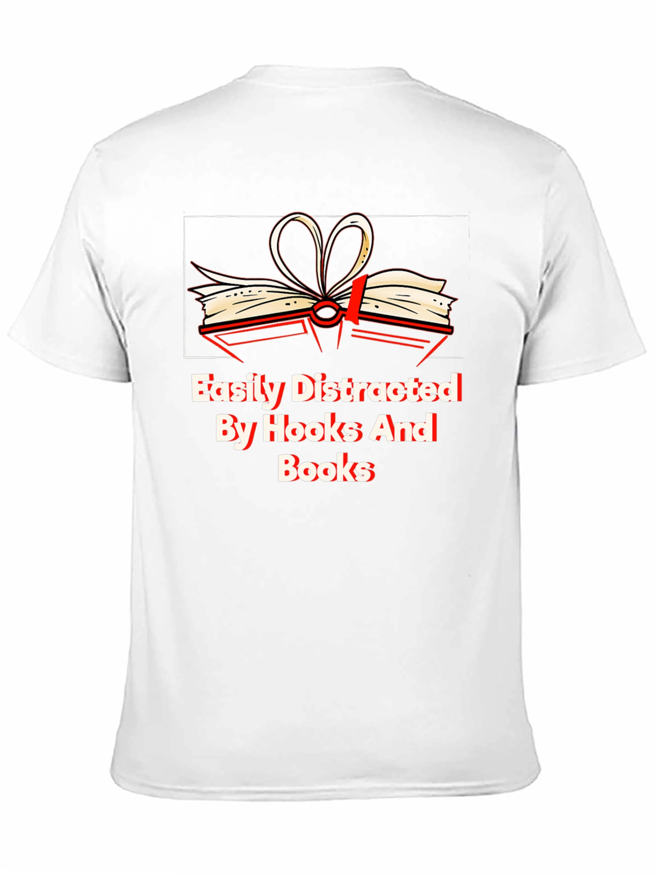 Easily Distracted By Books Graphic Tee