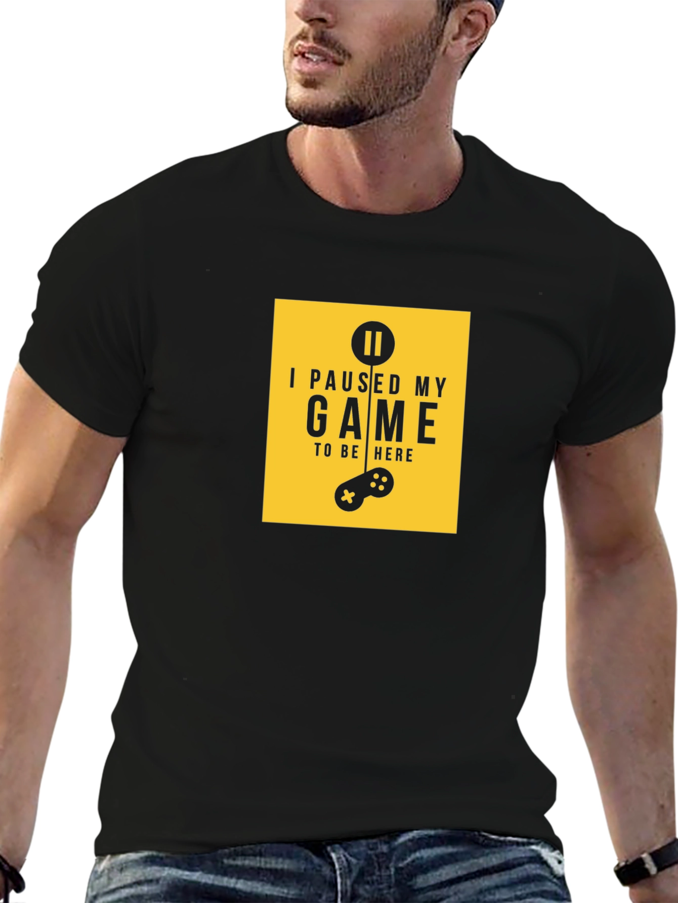 I Paused My Game T-Shirt - Gamer Apparel