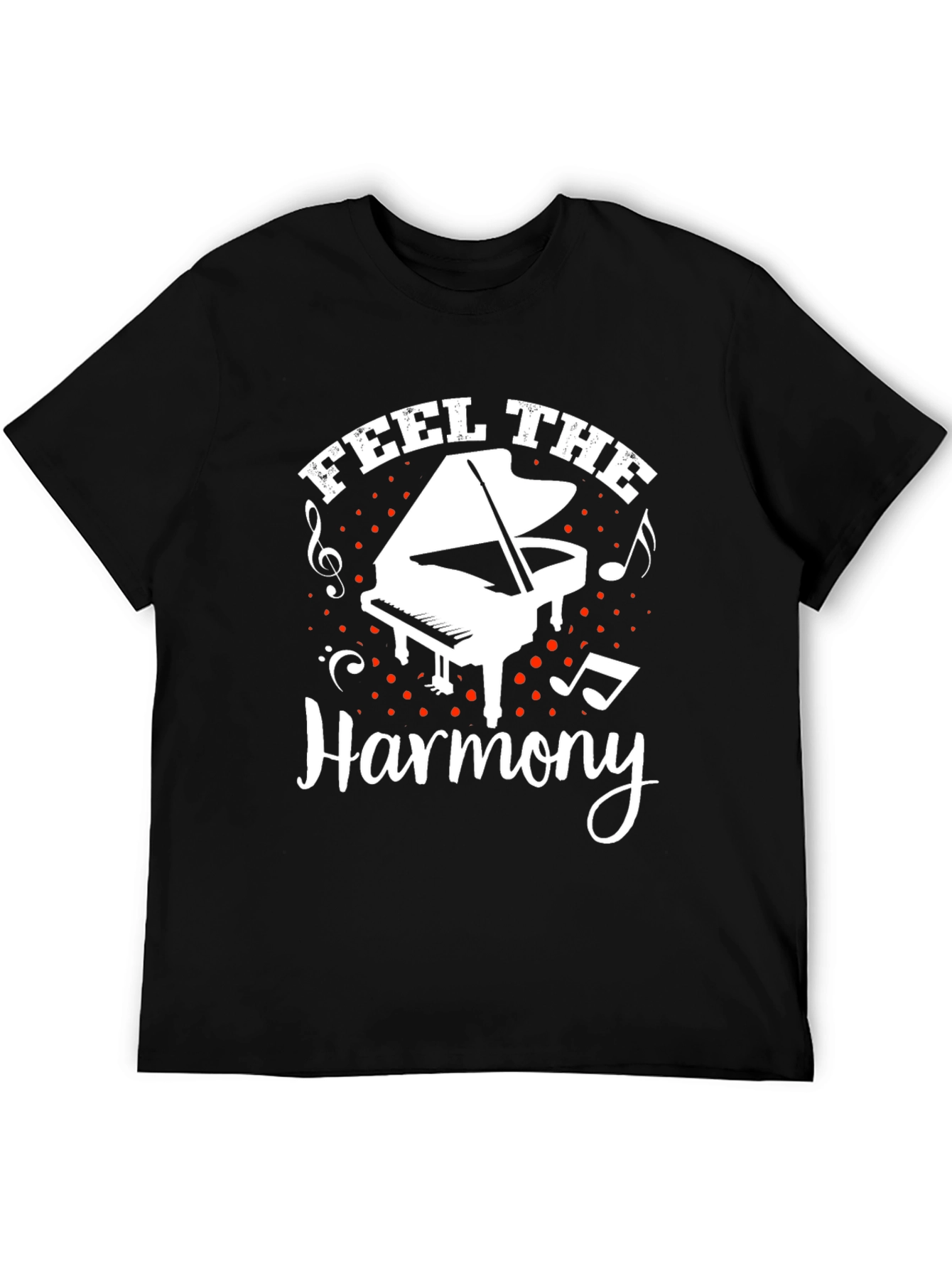 Feel The Harmony Piano T-Shirt