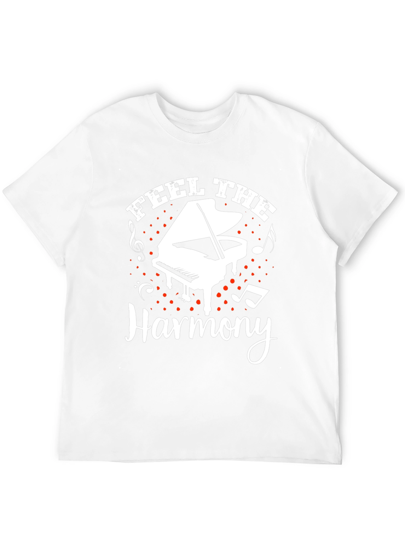 Feel The Harmony Piano T-Shirt