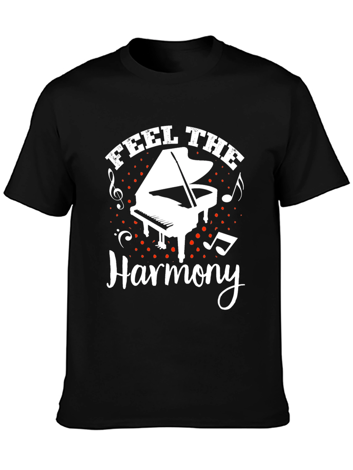 Feel The Harmony Piano T-Shirt