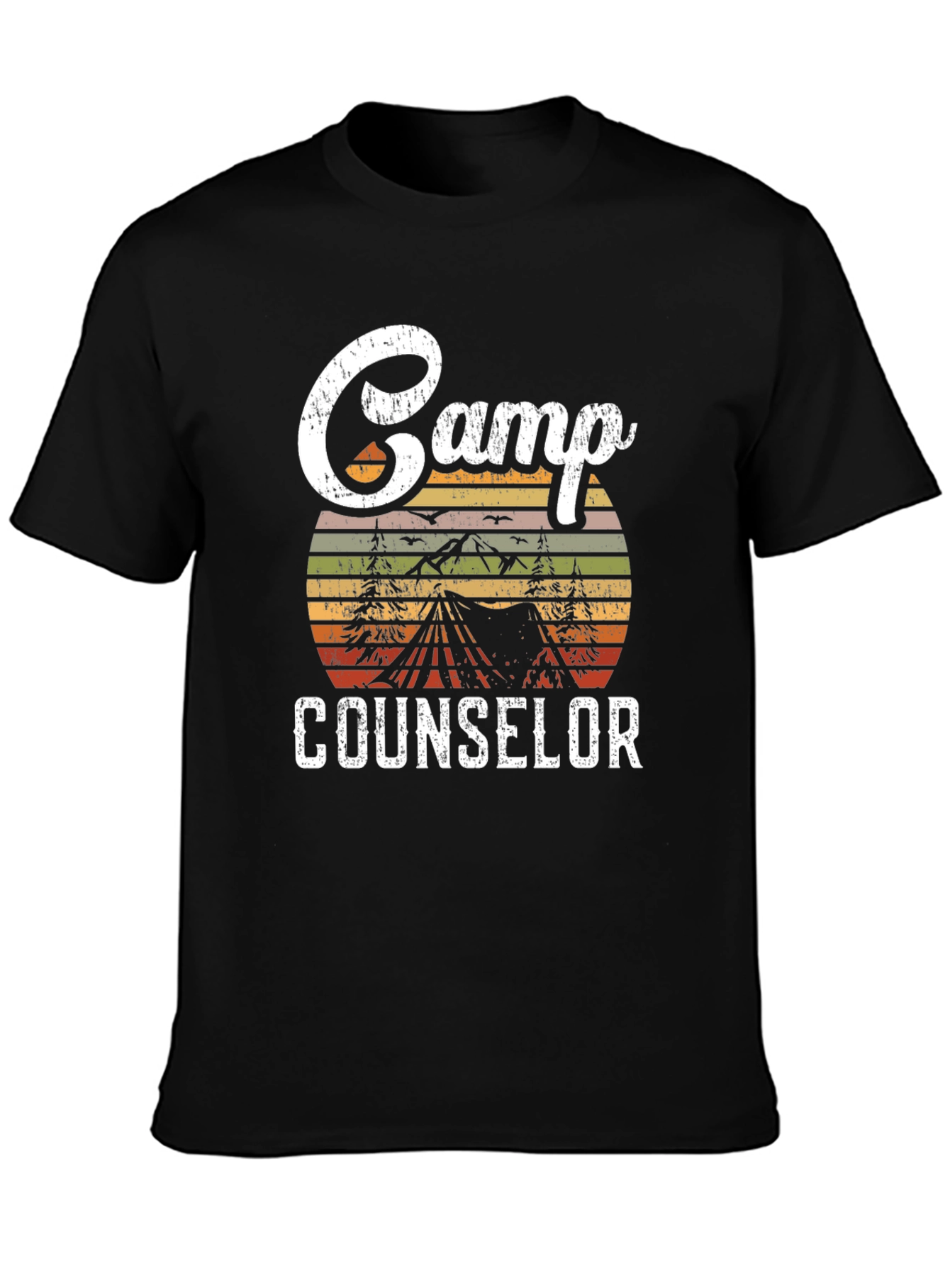 Camp Counselor T-Shirt Retro Style Camping