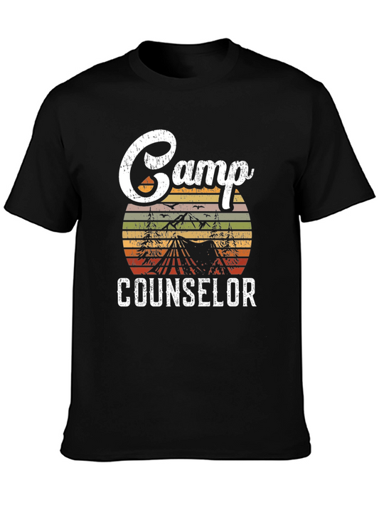 Camp Counselor T-Shirt Retro Style Camping
