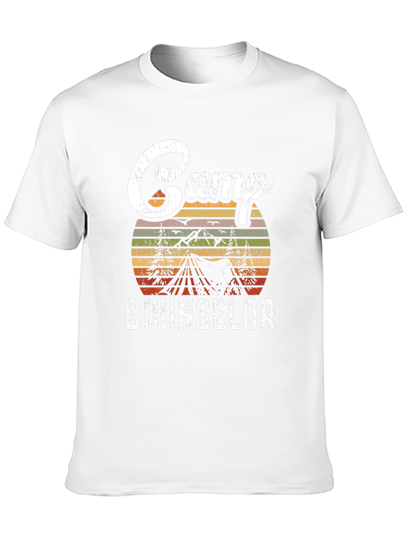 Camp Counselor T-Shirt Retro Style Camping