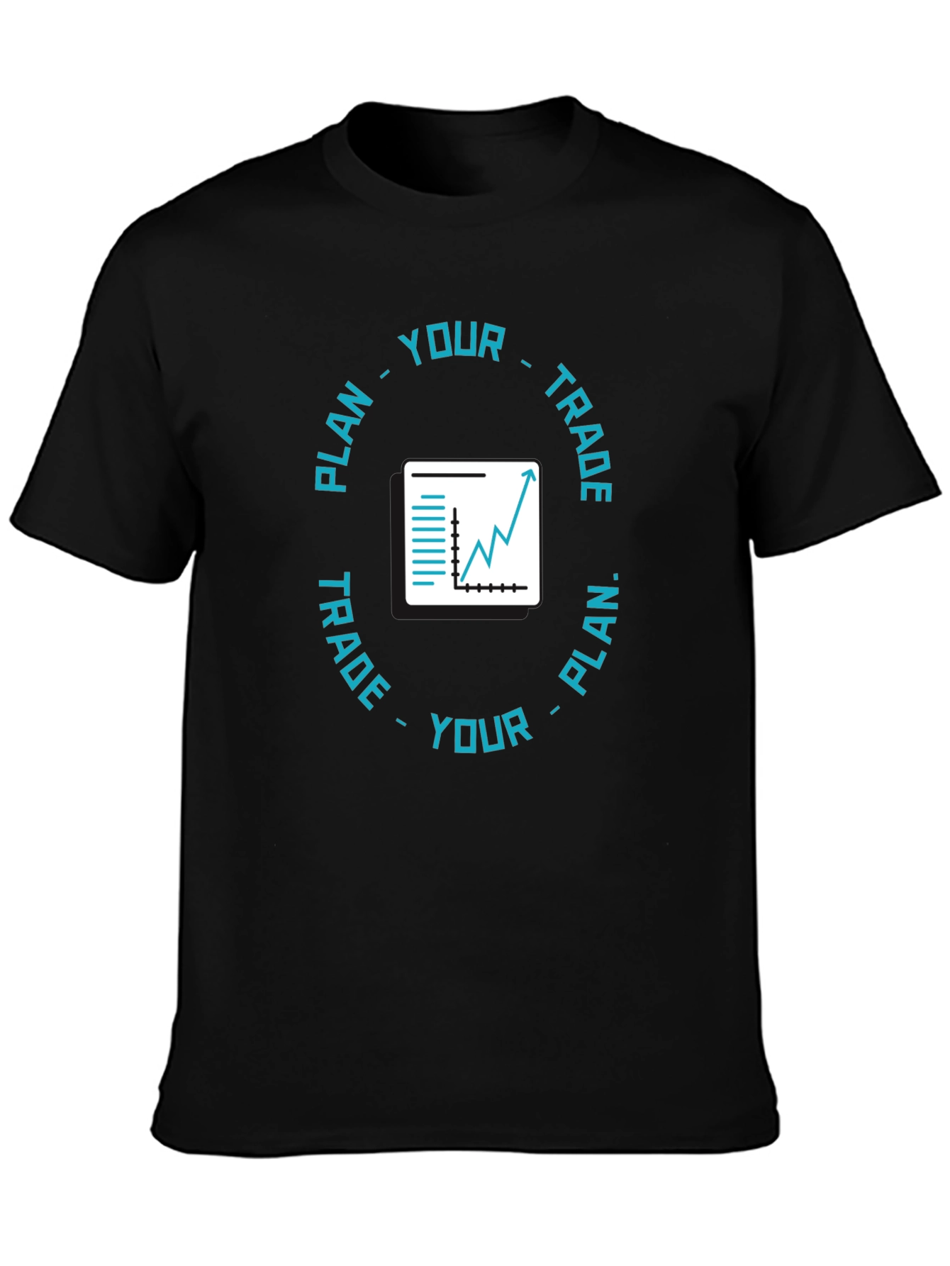 Plan Your Trade Black T-Shirt