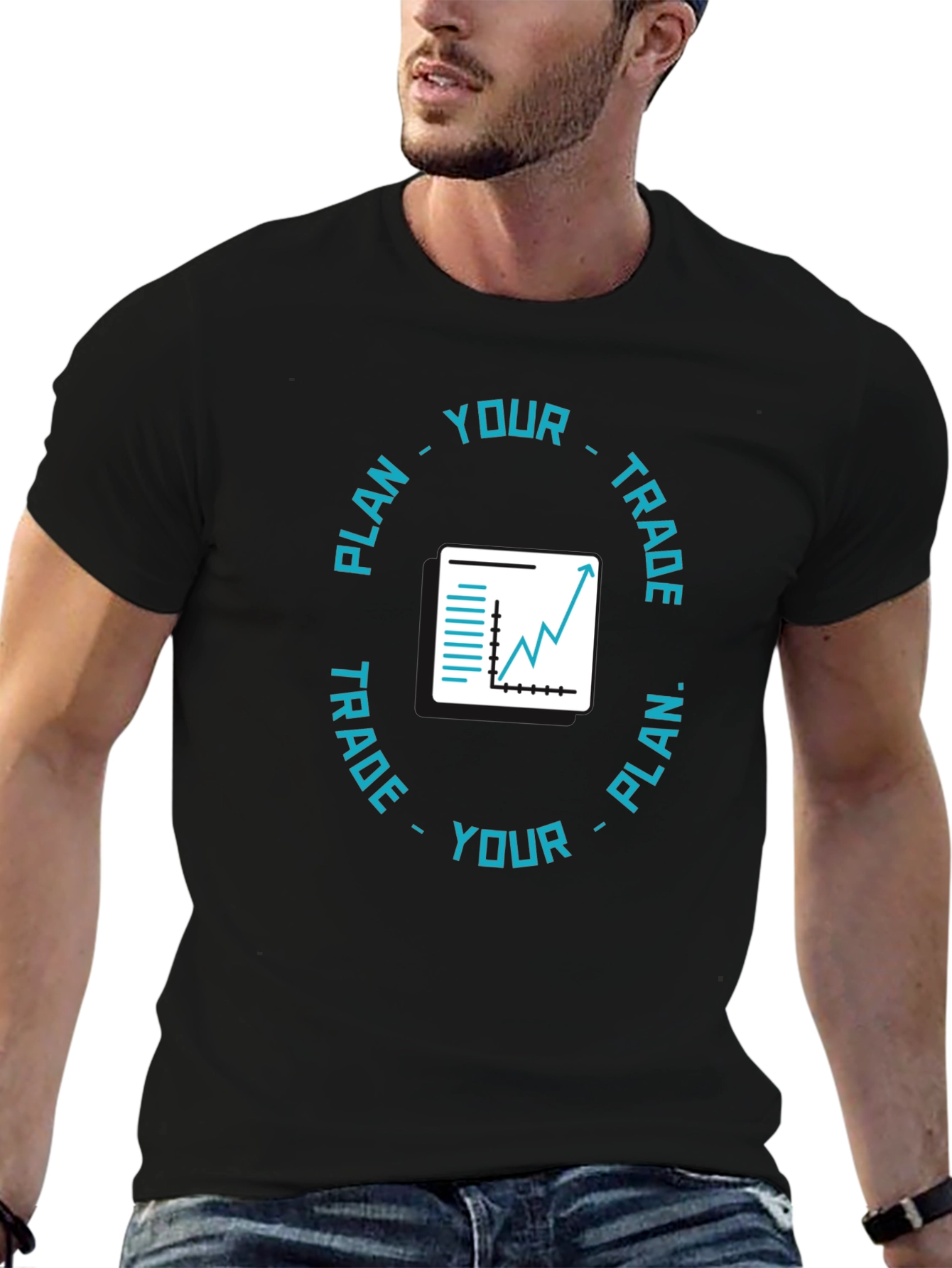 Plan Your Trade Black T-Shirt