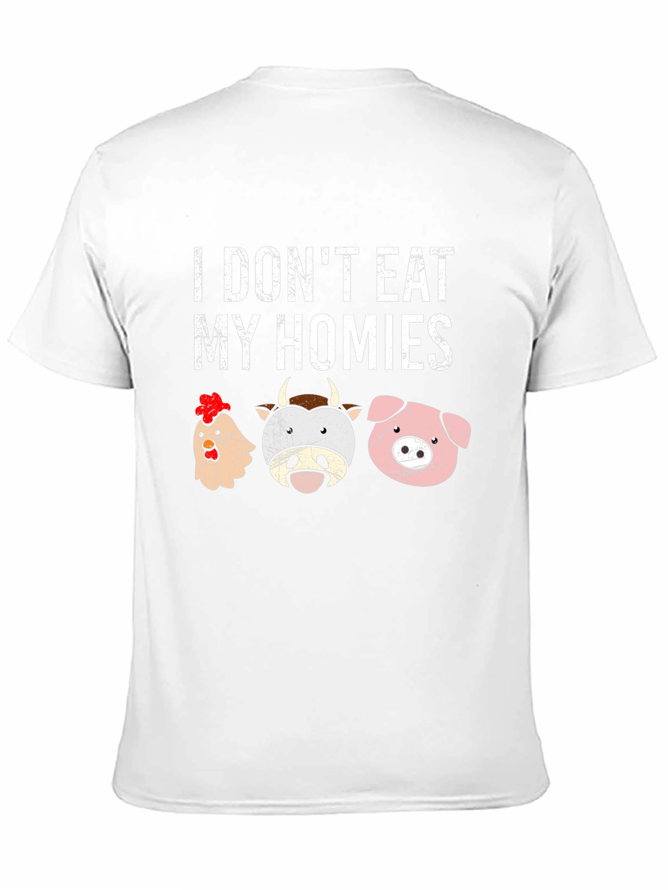 Vegan T-Shirt - I Dont Eat My Homies
