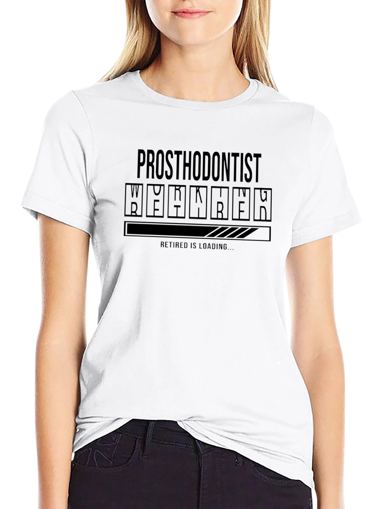 Prosthodontist Retired Loading T-Shirt