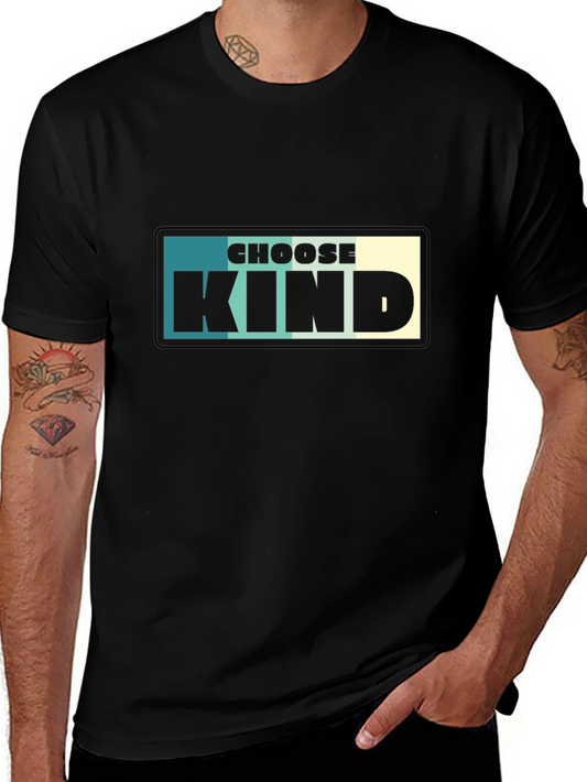 Choose Kind Graphic Tee - Black T-Shirt