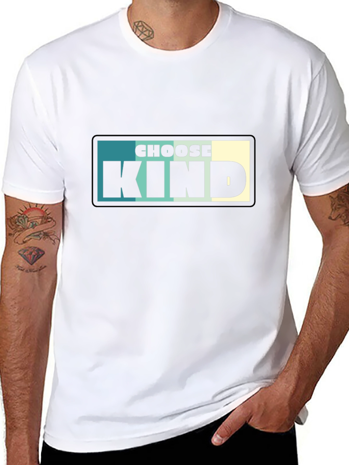 Choose Kind Graphic Tee - Black T-Shirt
