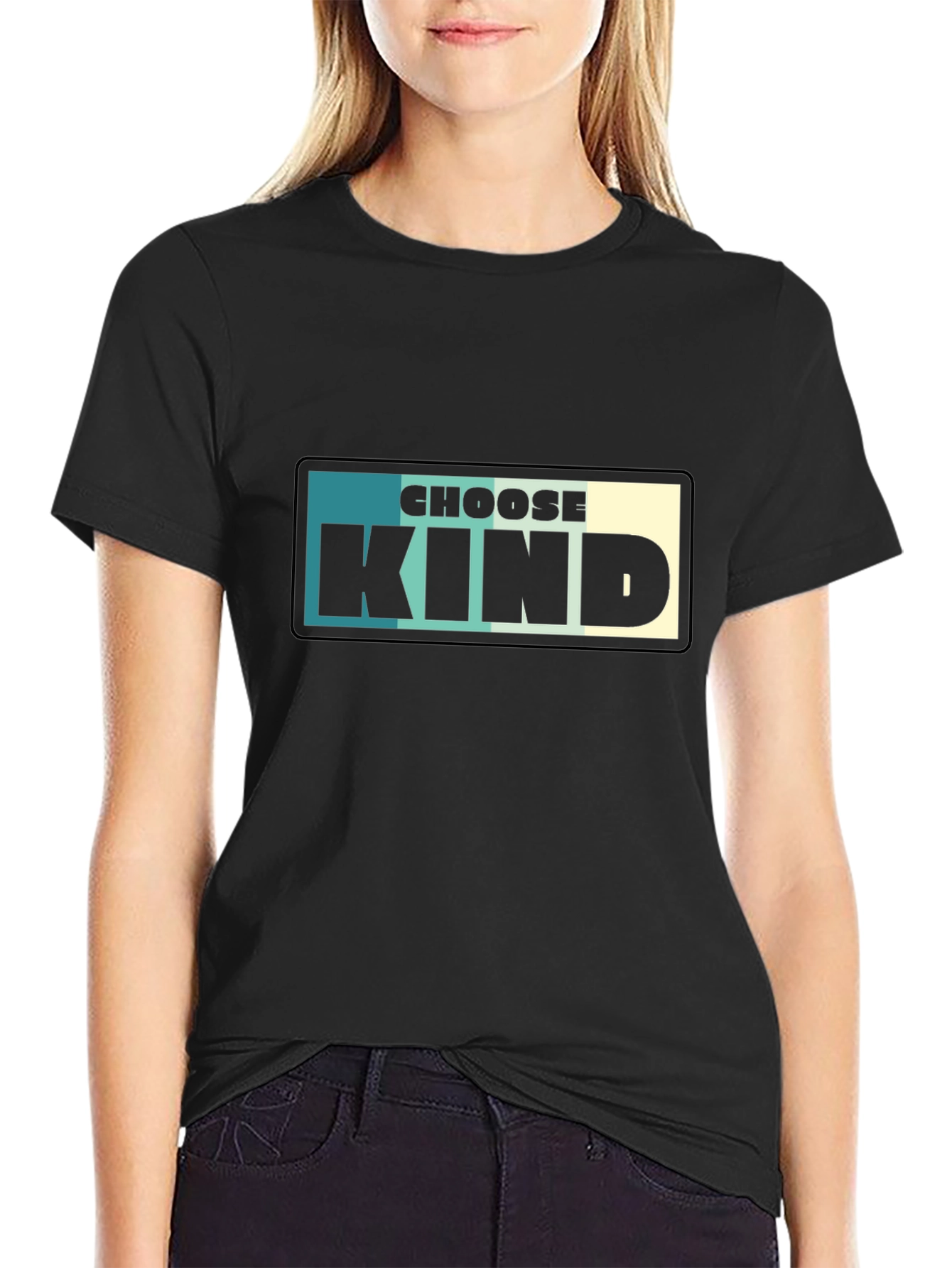 Choose Kind Graphic Tee - Black T-Shirt